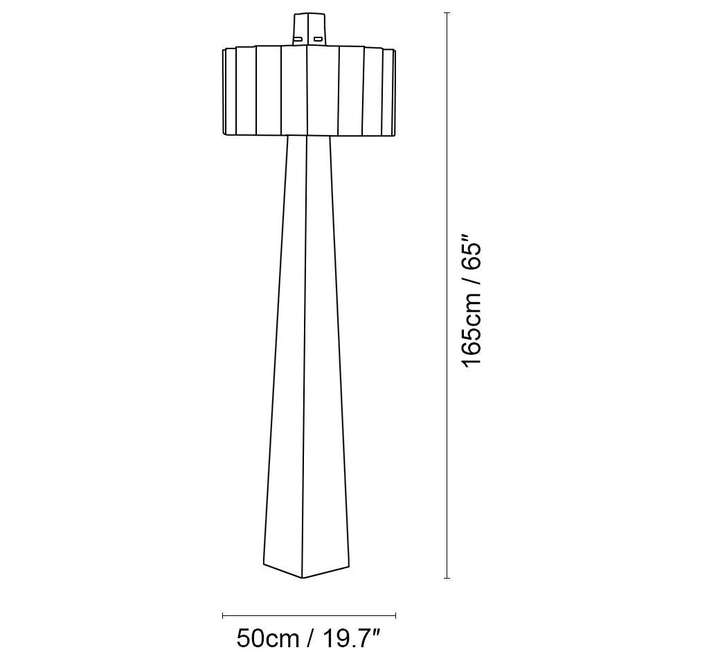 Modern Alabaster Grandeur Floor Lamp