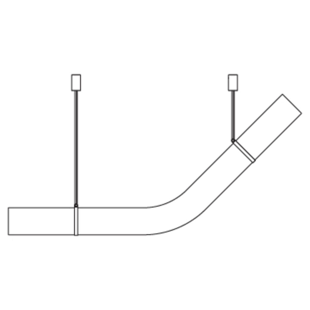 Liberty Hanging Light 51.25 wide x 24.5 high (inches): Style A1