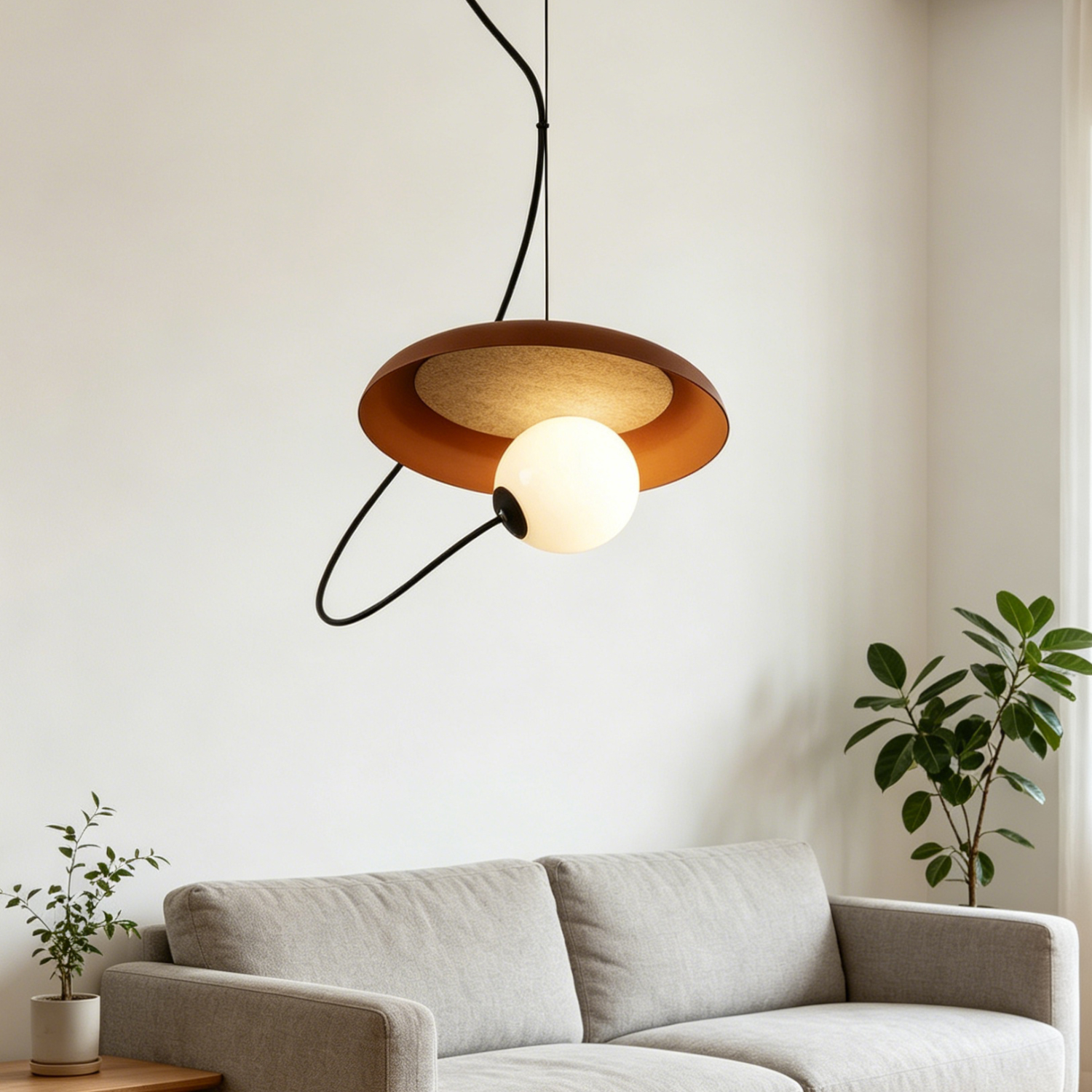 Acoustic Disc Pendant Lamp