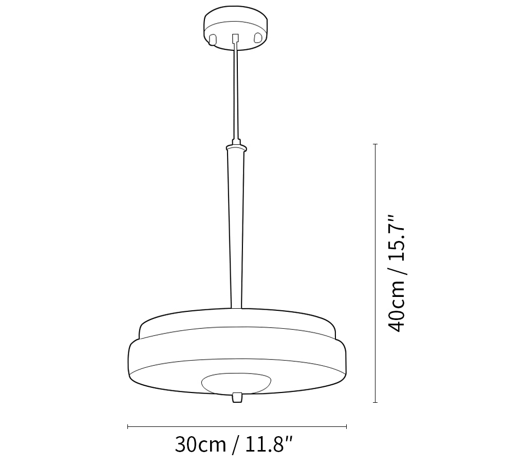 Alabaster Trave Elegant Pendant Lamp