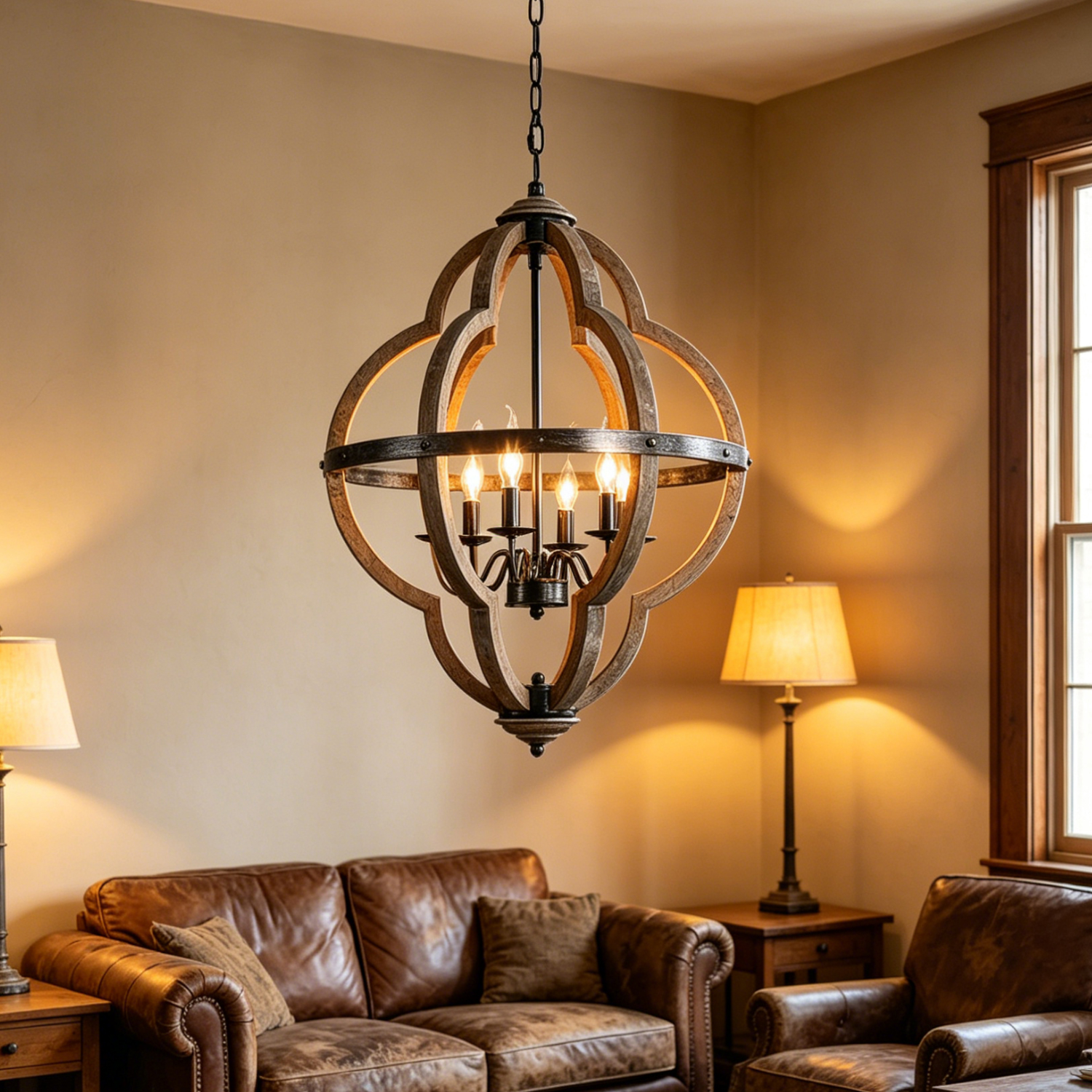 Freemont Wood Pendant Lamp
