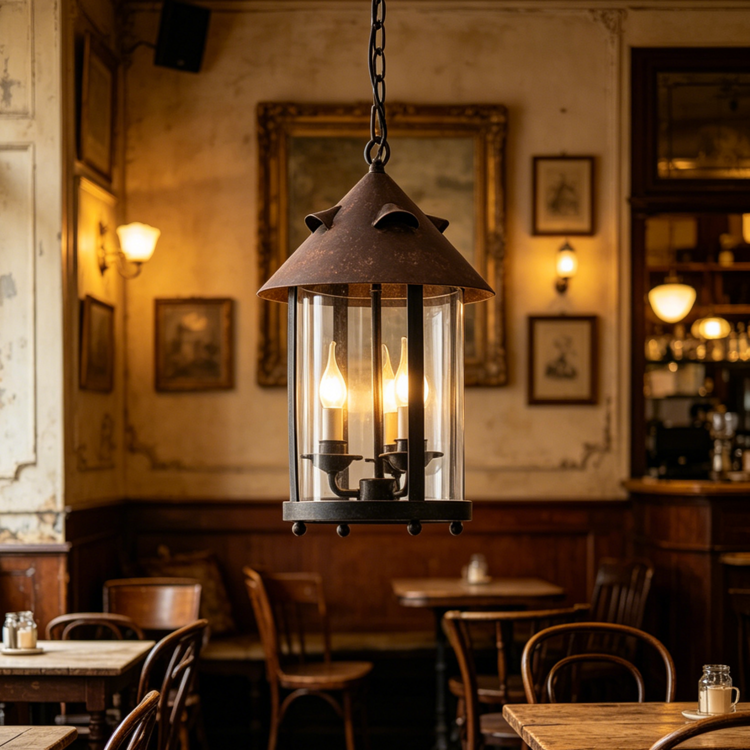 Axford Lantern Pendant Lamp