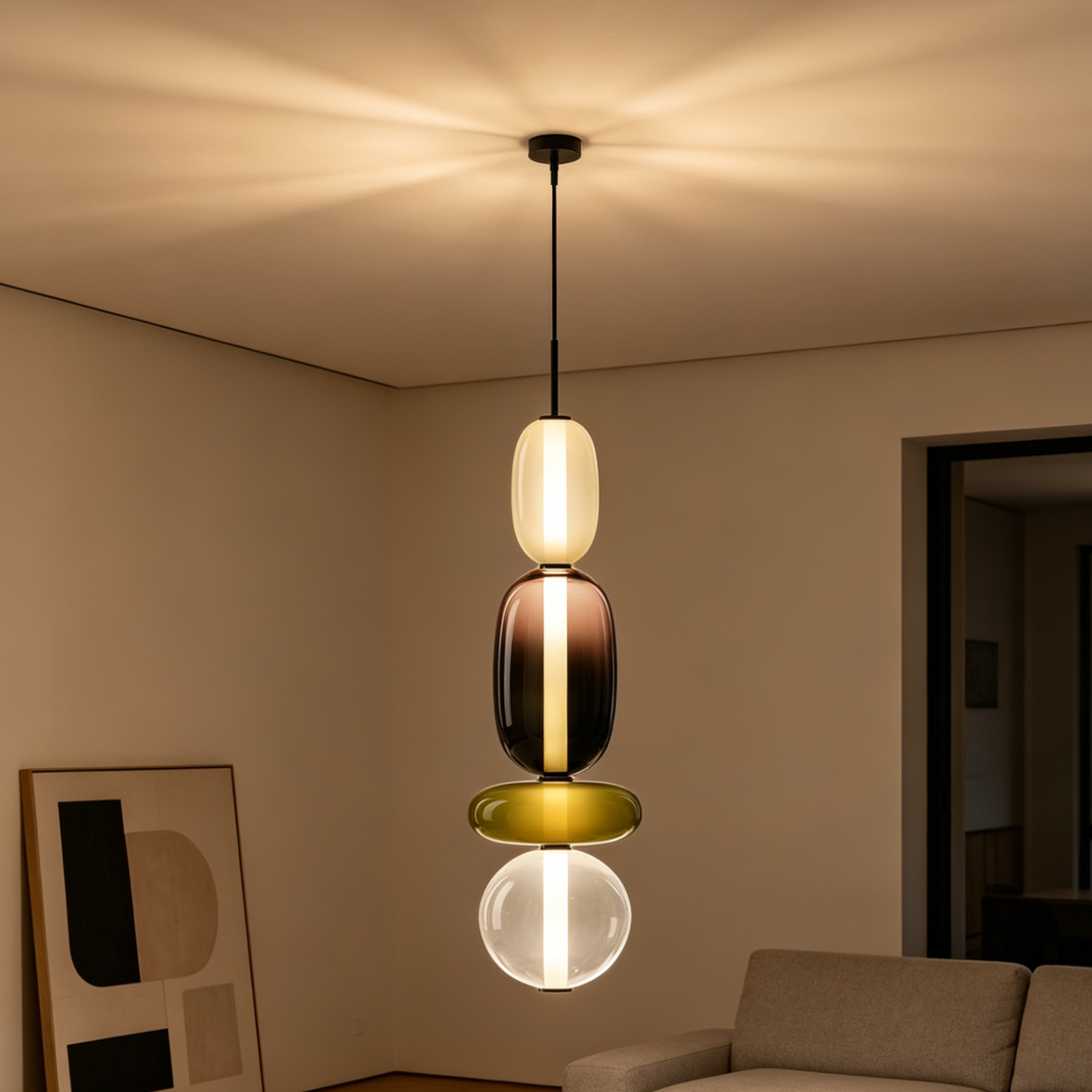 Candied Glass Pendant Lamp