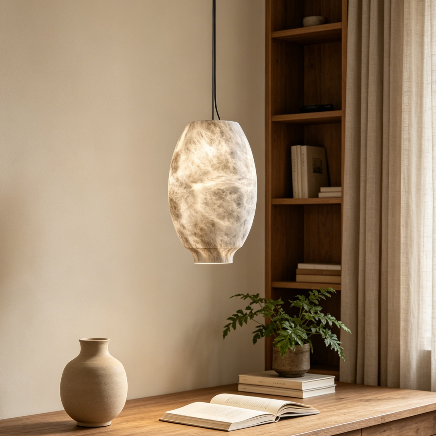 Camille Alabaster Pendant Lamp