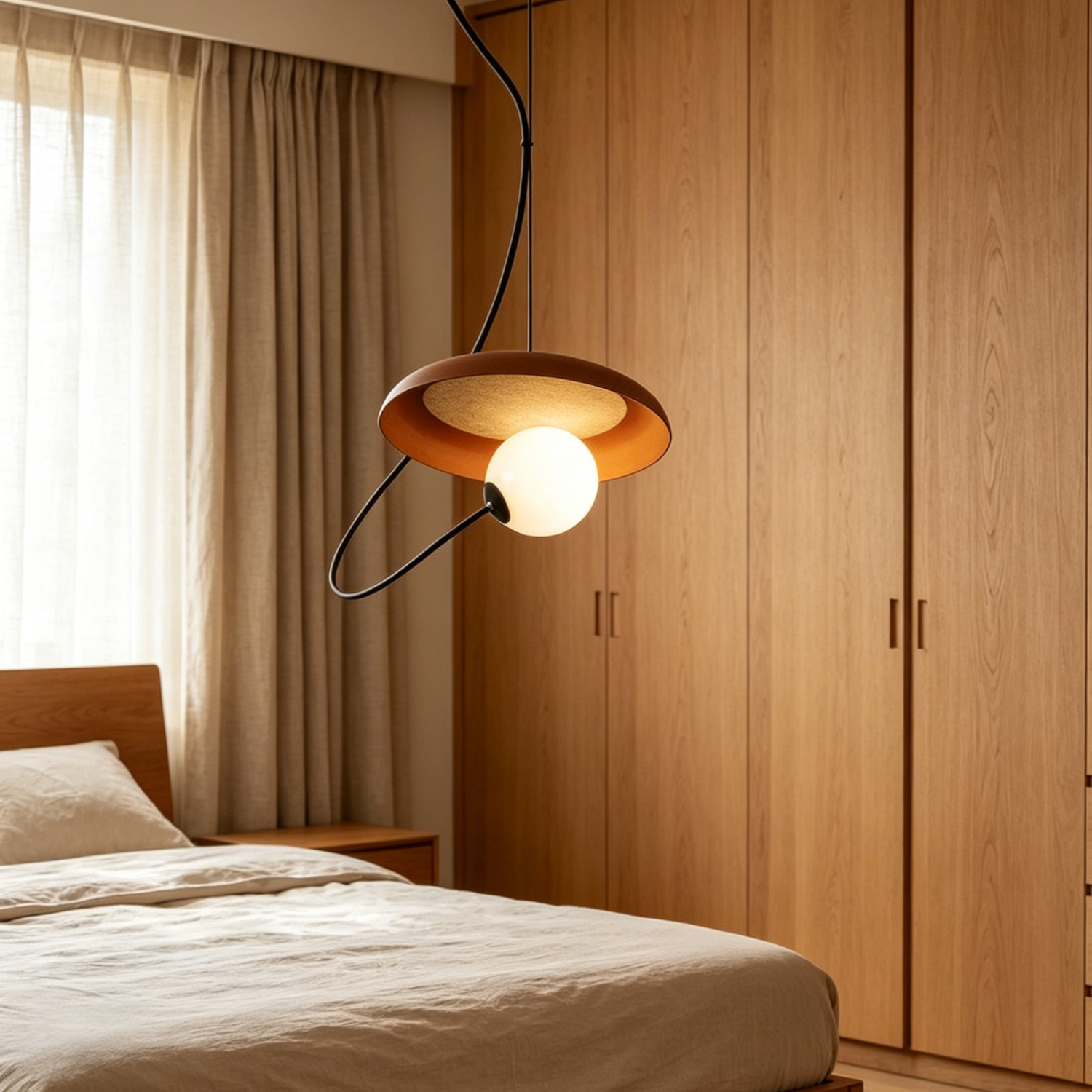 Acoustic Disc Pendant Lamp