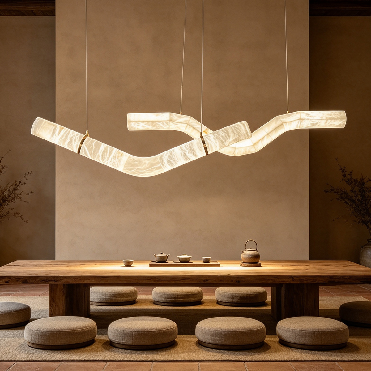 Casailighting Alabaster Hanging Light