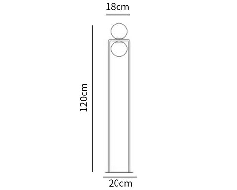 Tribeca high Floor Lamp