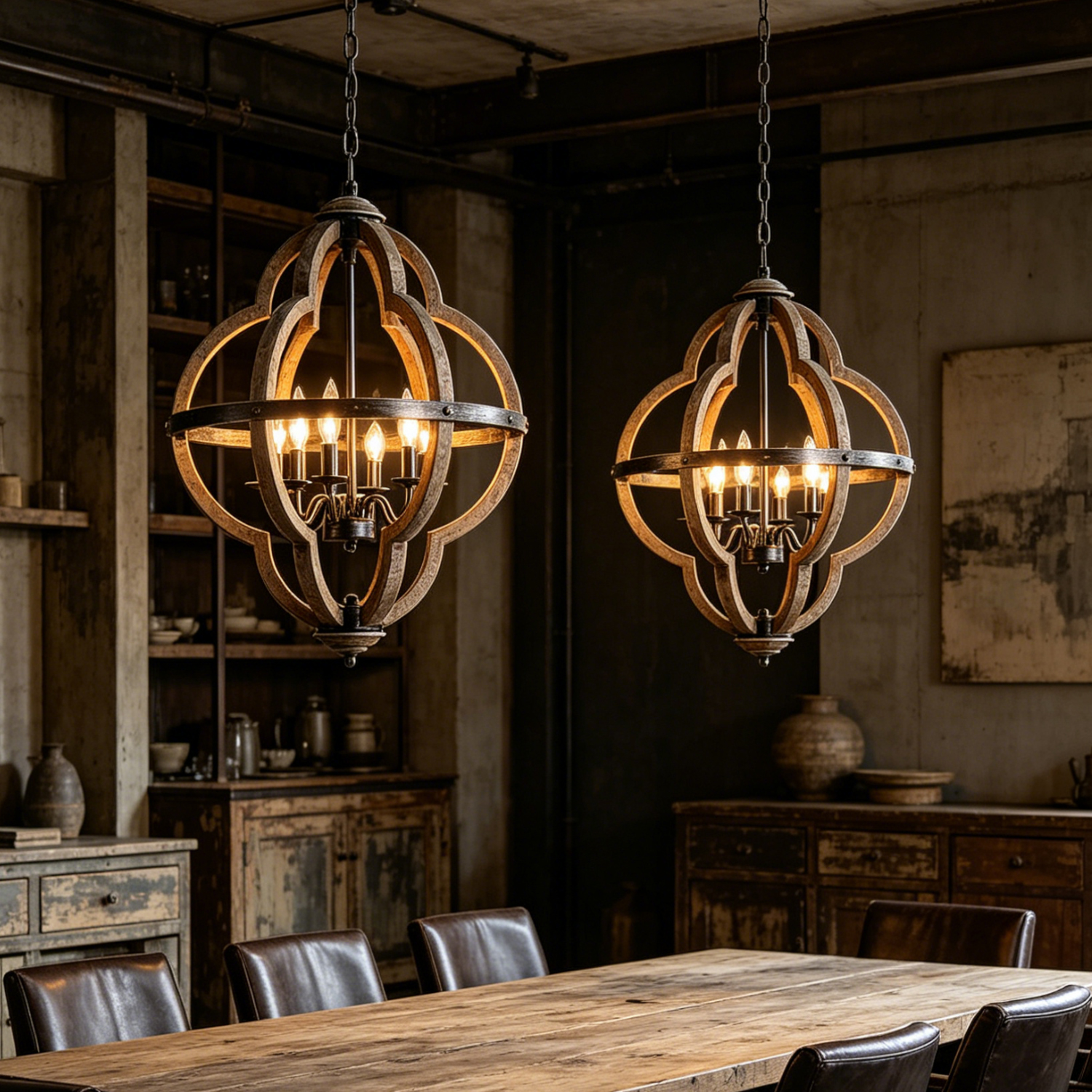 Freemont Wood Pendant Lamp