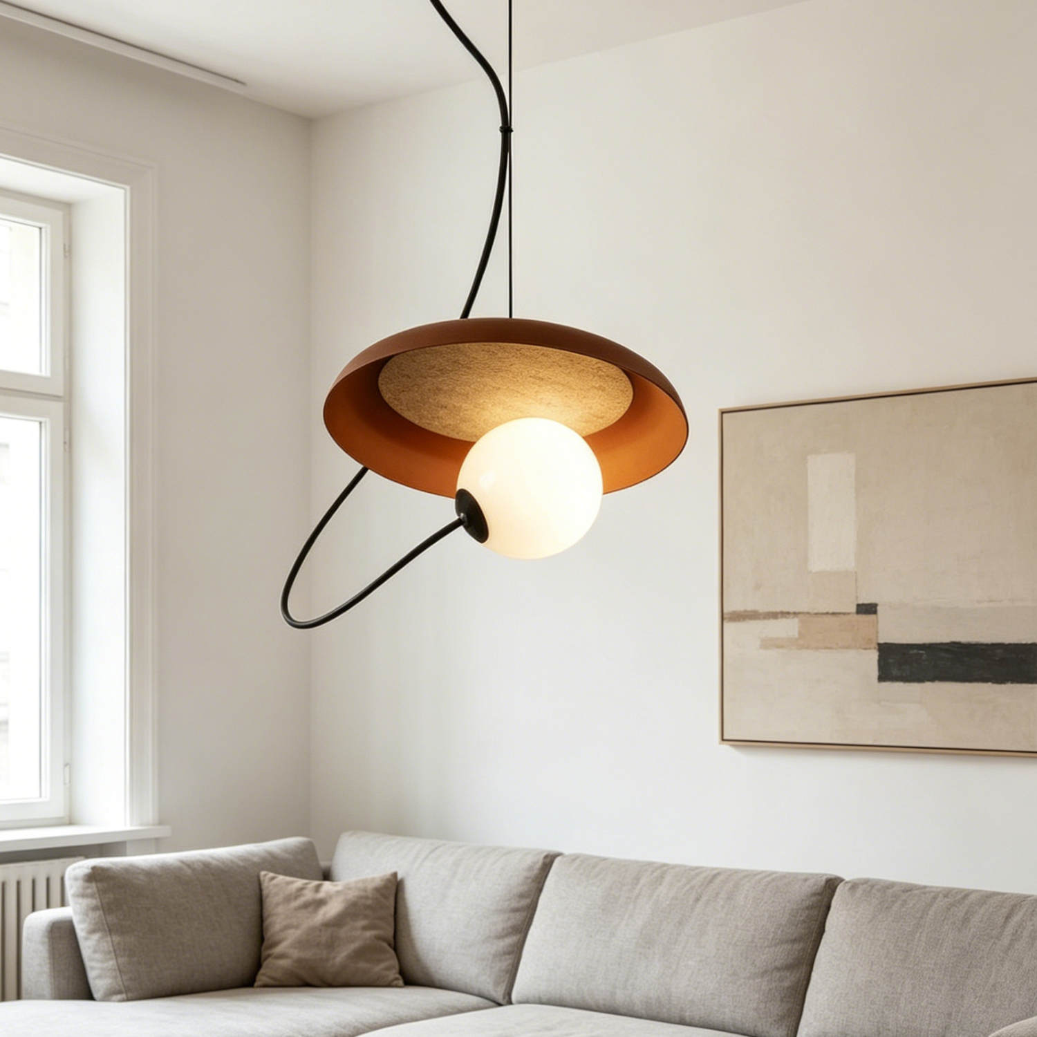Acoustic Disc Pendant Lamp