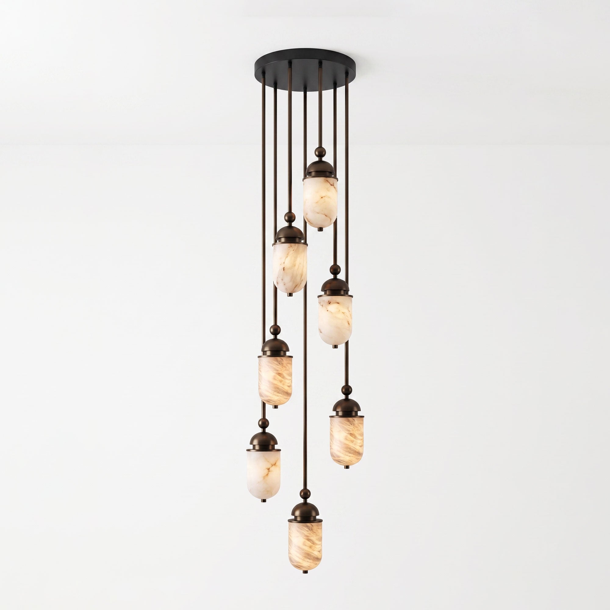 Capsule Alabaster Pendant Lamp
