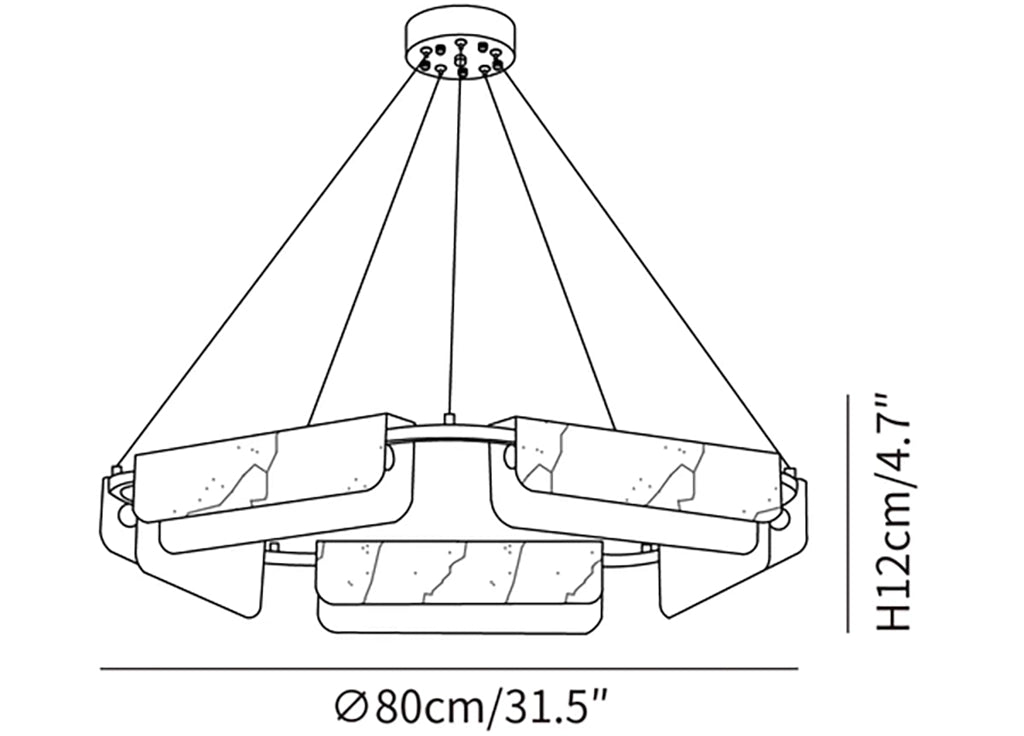 Alabaster Chandelier