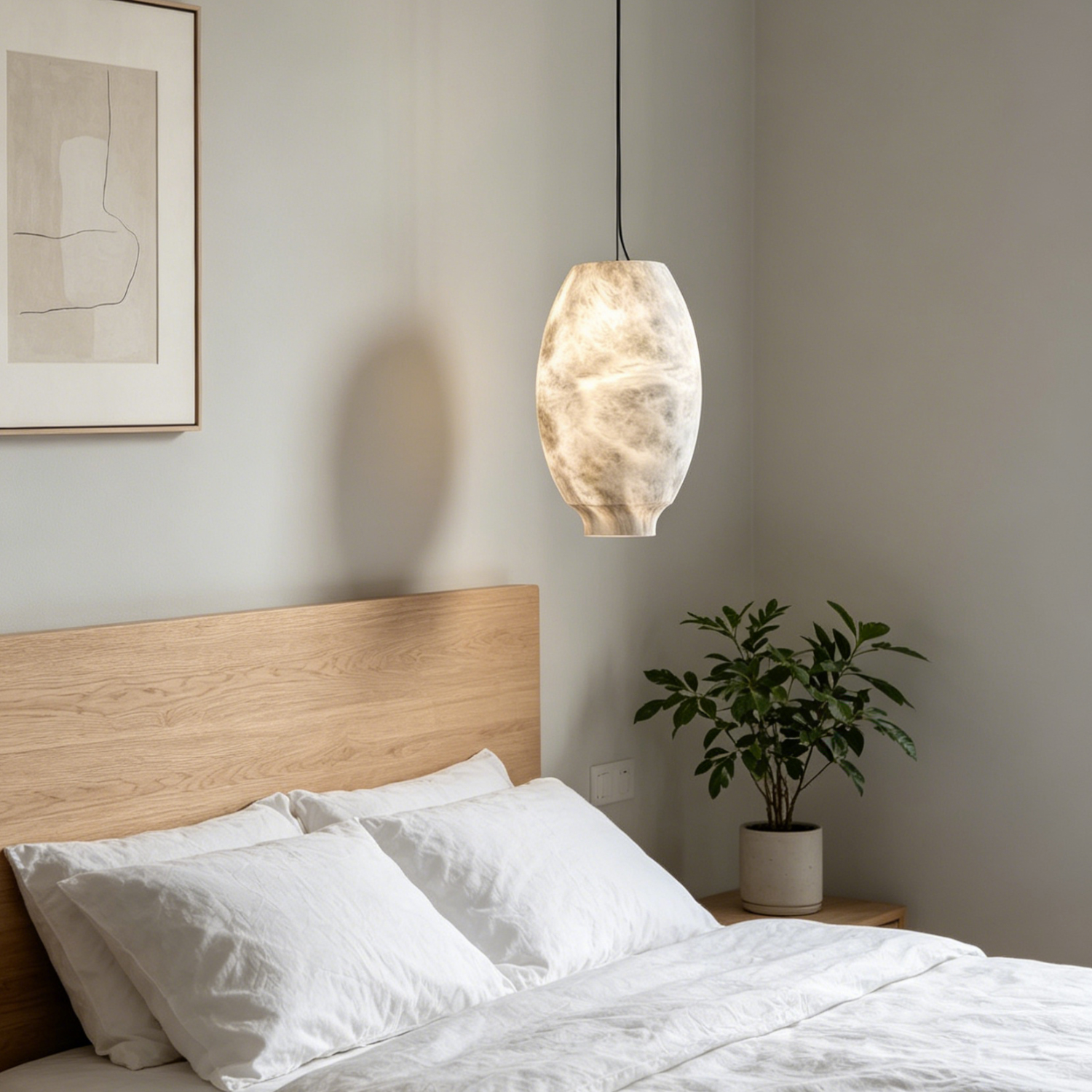 Camille Alabaster Pendant Lamp