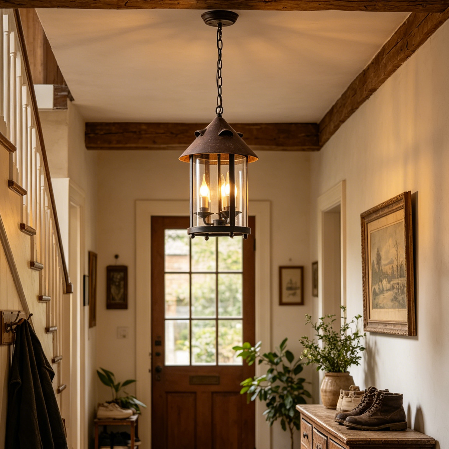 Axford Lantern Pendant Lamp