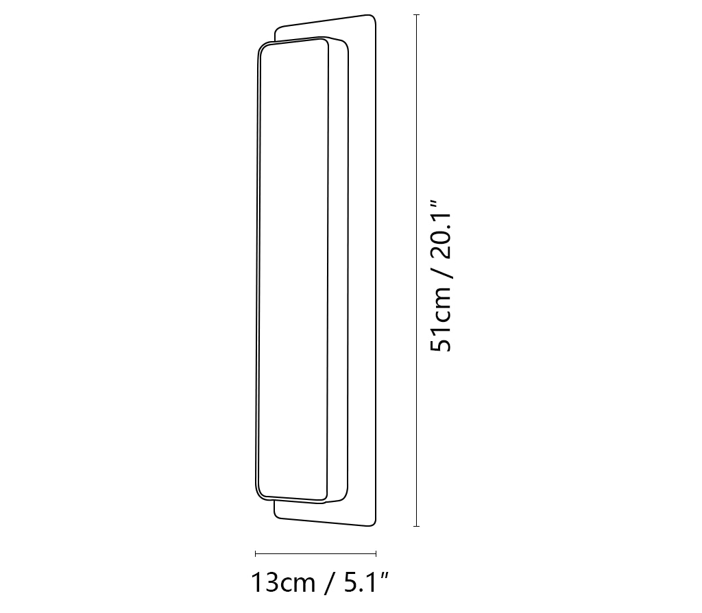 Modern Square Alabaster Wall Lamp