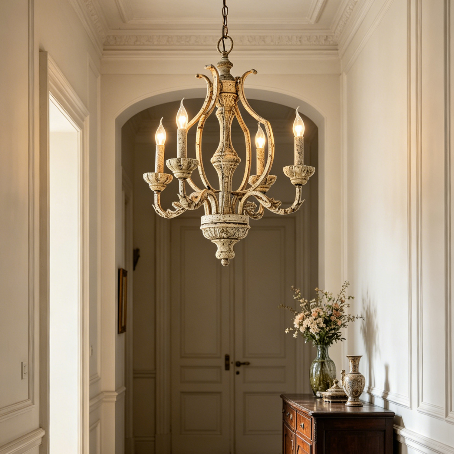 Paro Tunkul Wood Pendant Lamp
