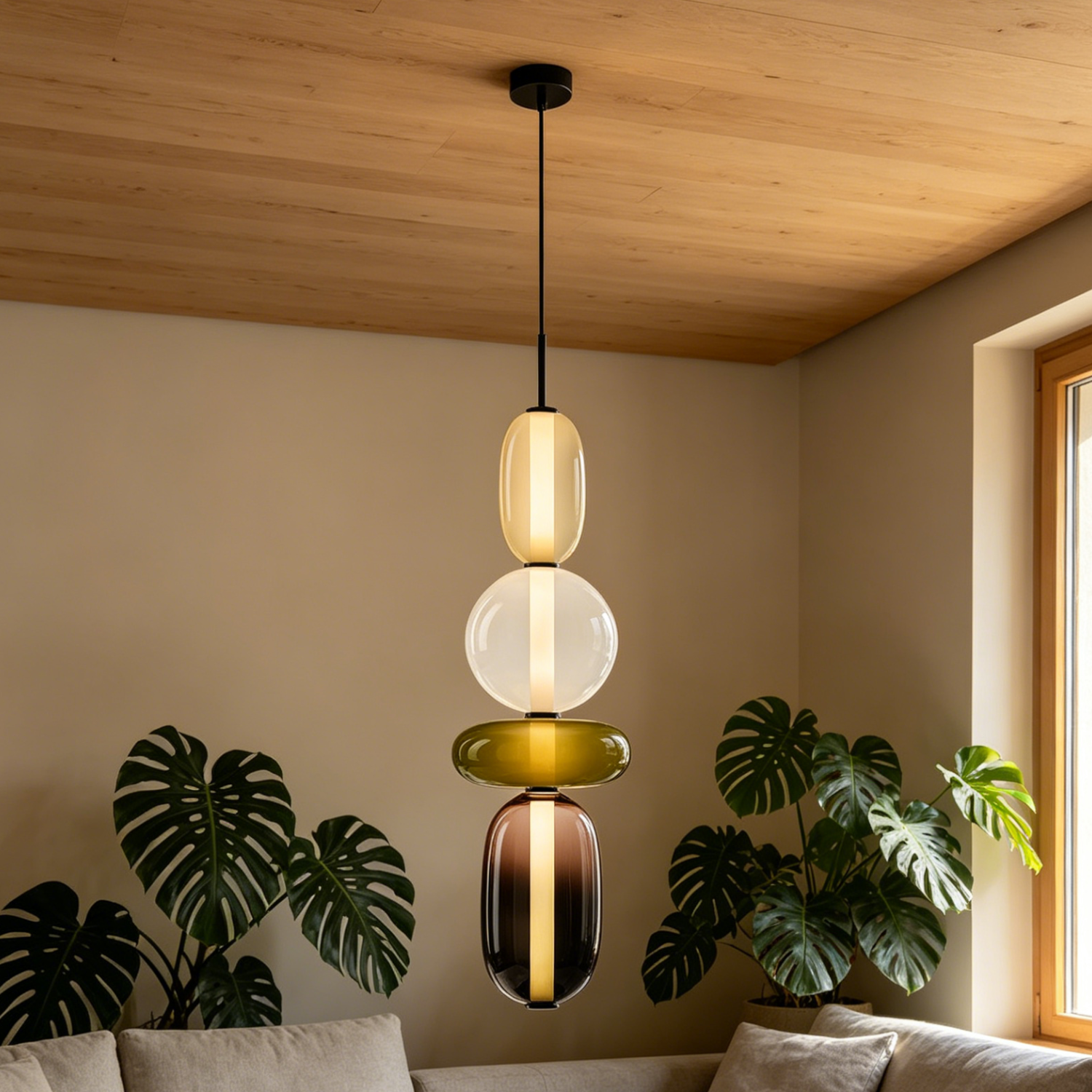 Candied Glass Pendant Lamp