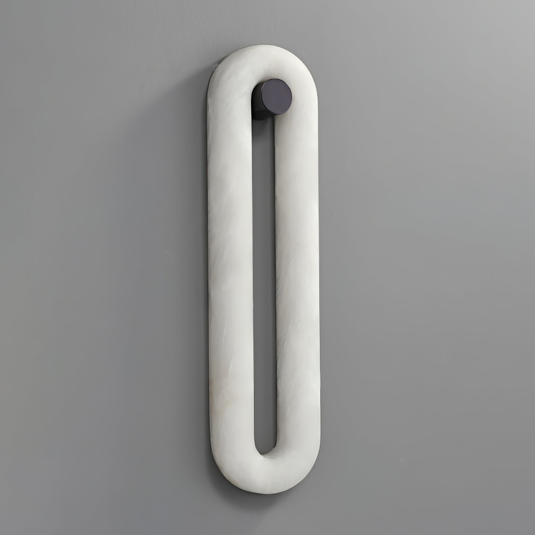 Alabaster Capsule Wall Light