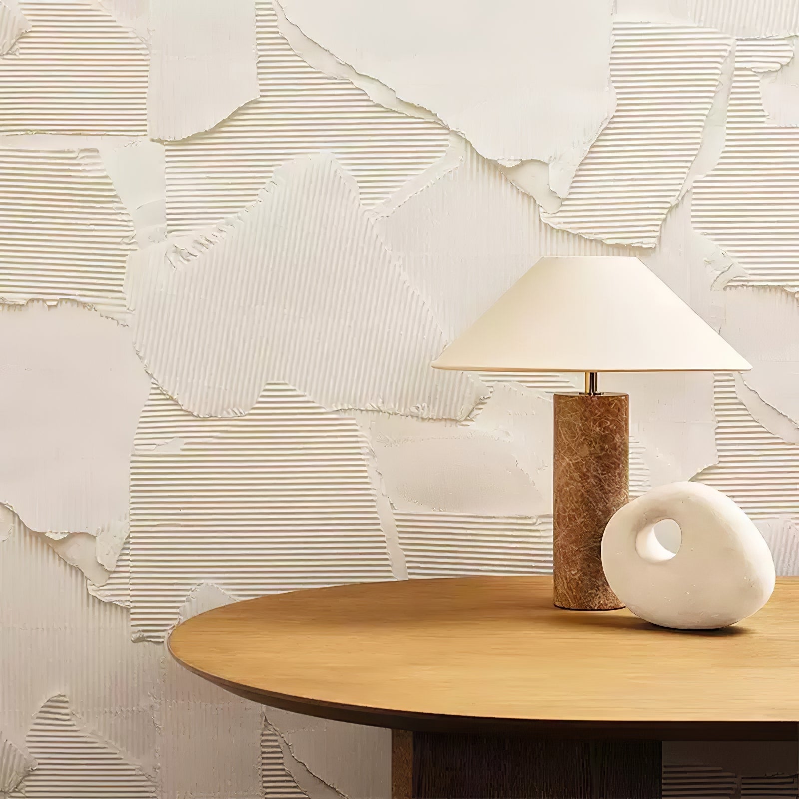 Alba Stone Table Lamp