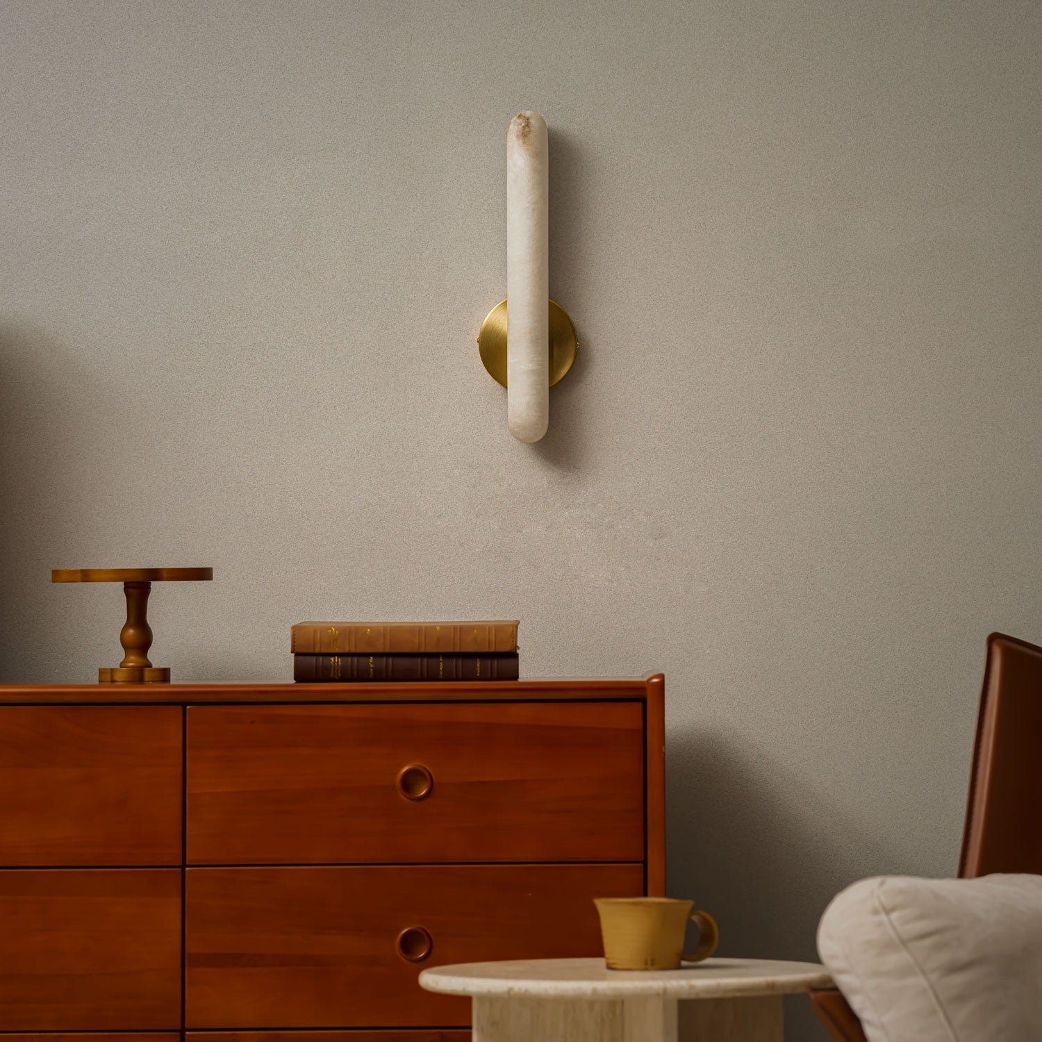 Alunari Alabaster Wall Sconce