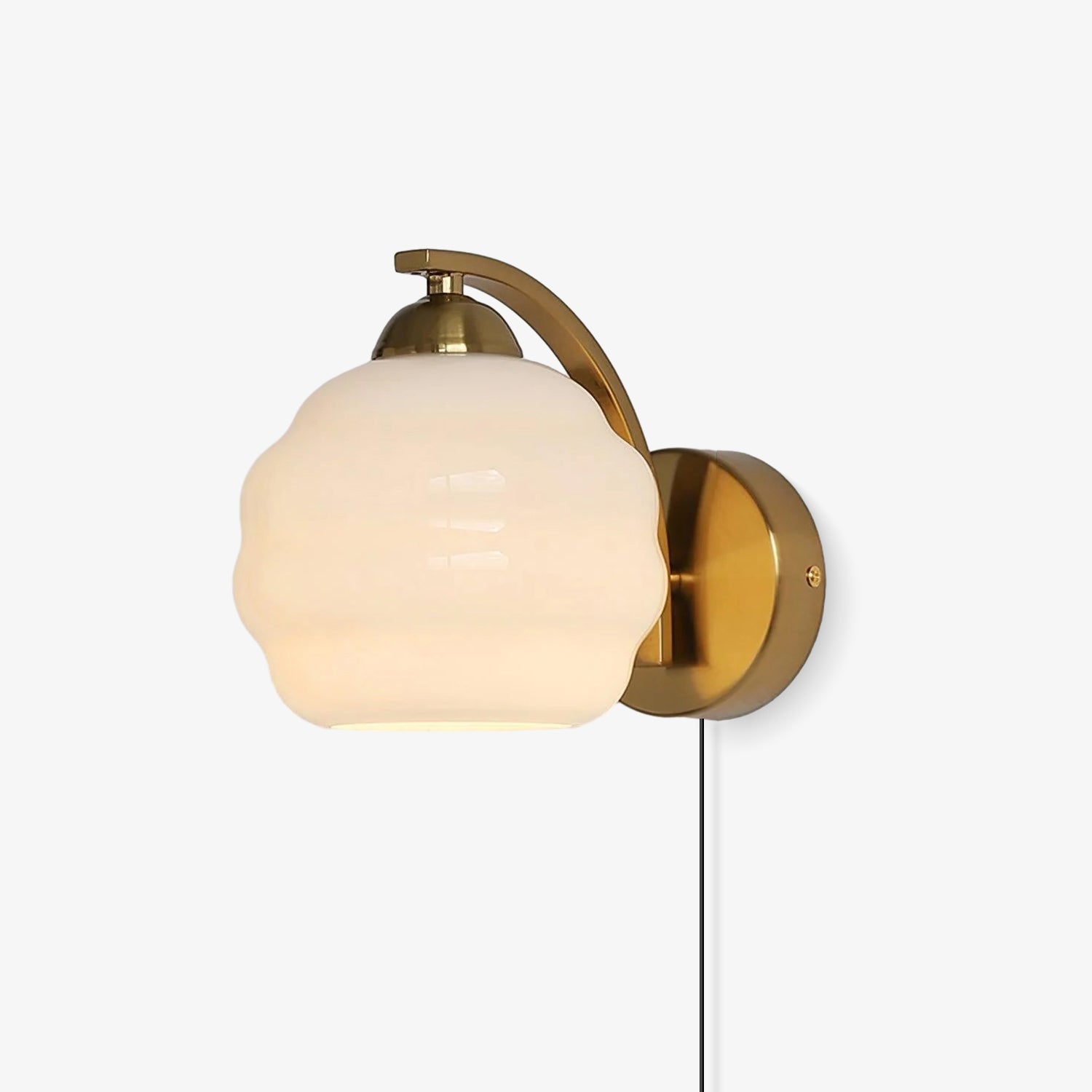 Art Deco Plug-in Wall Lamp