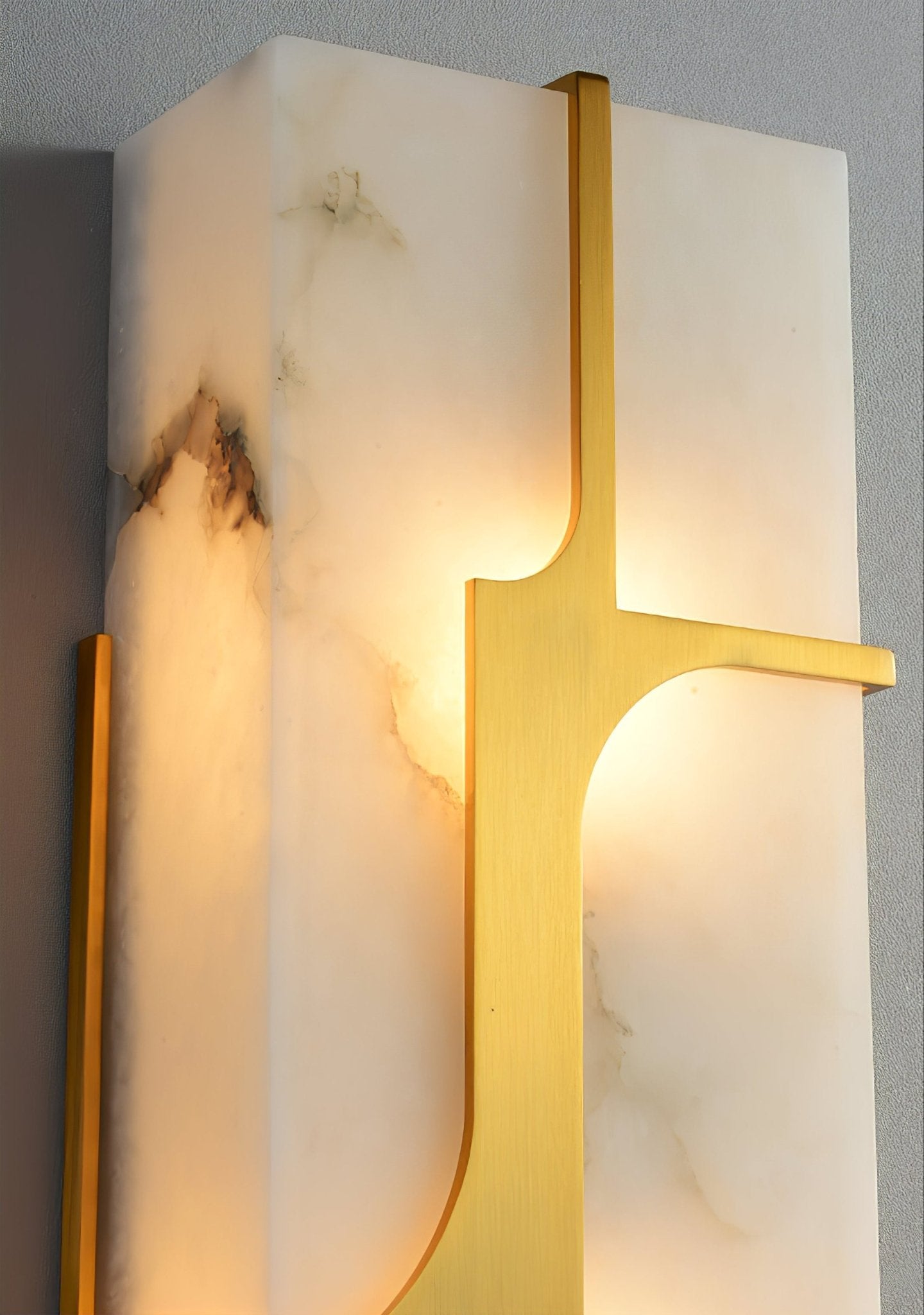 Aurevon Alabaster Wall Sconce