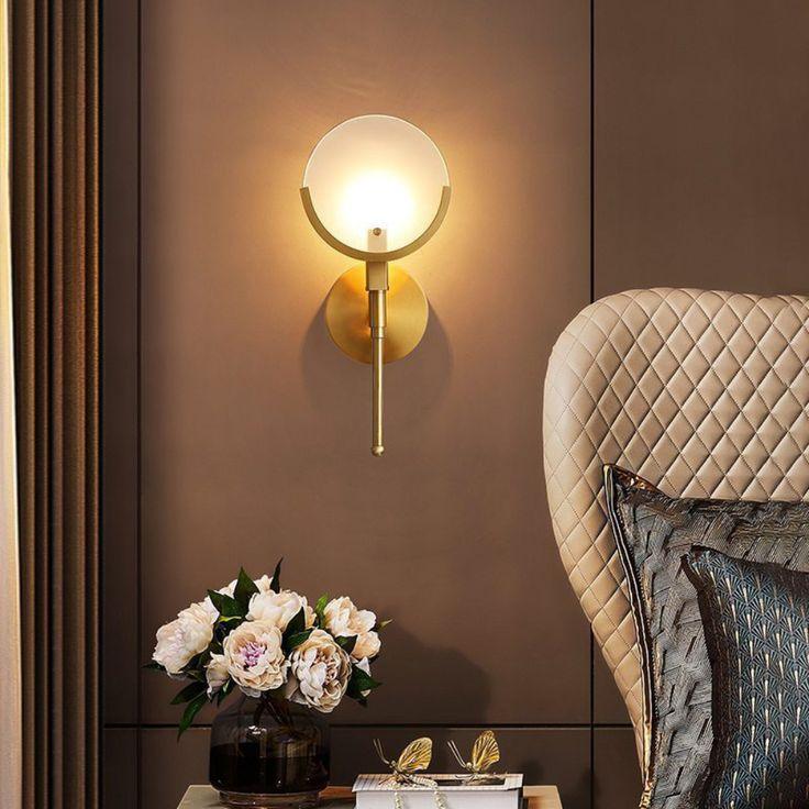 Ava Brass Alabaster Wall Lamp