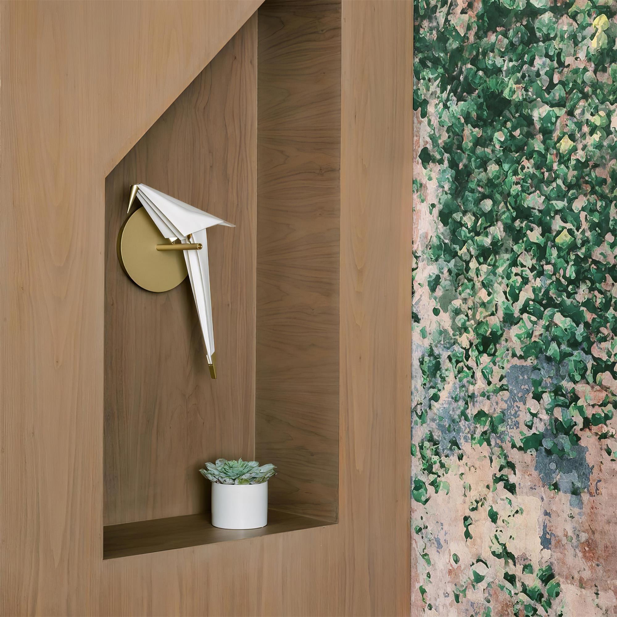 Avian Serenity Wall Lamp