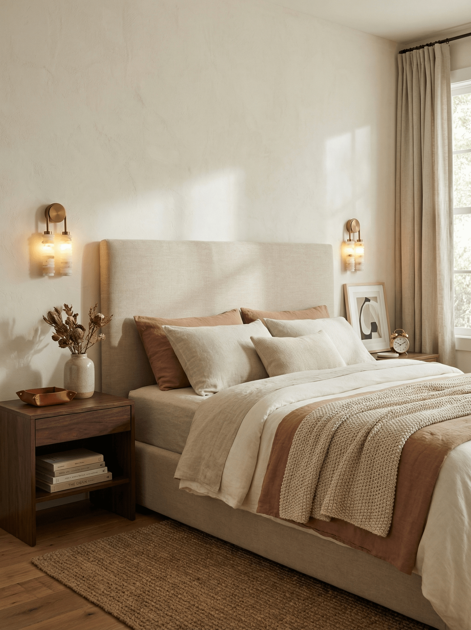 Calla Ribbed Alabaster Sconce