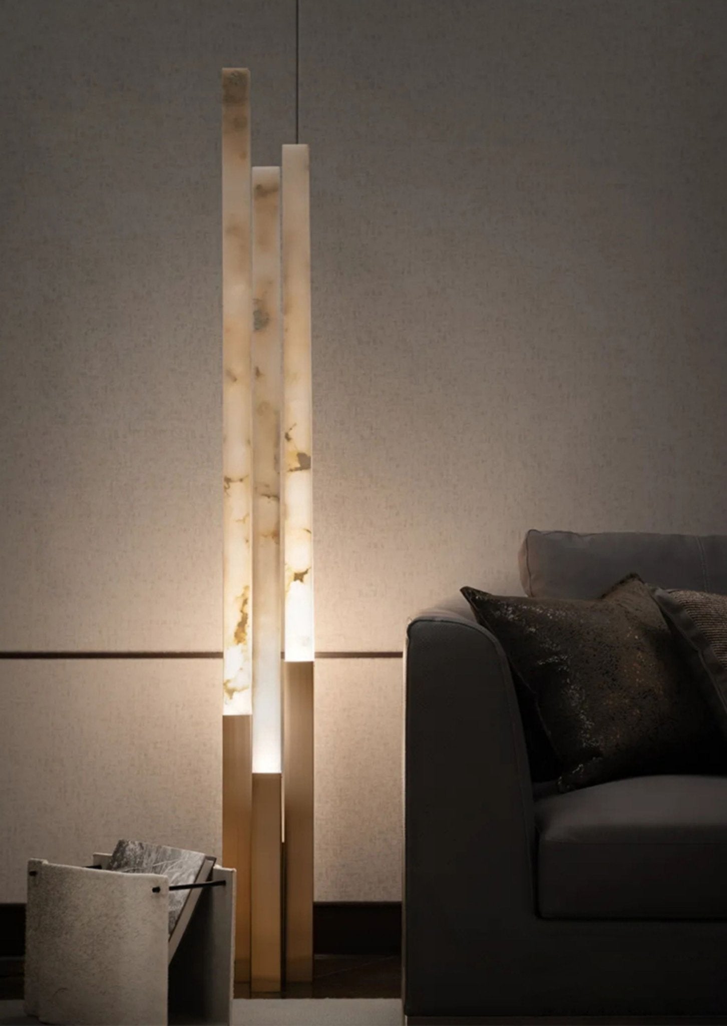 Callisto Alabaster Floor Lamp