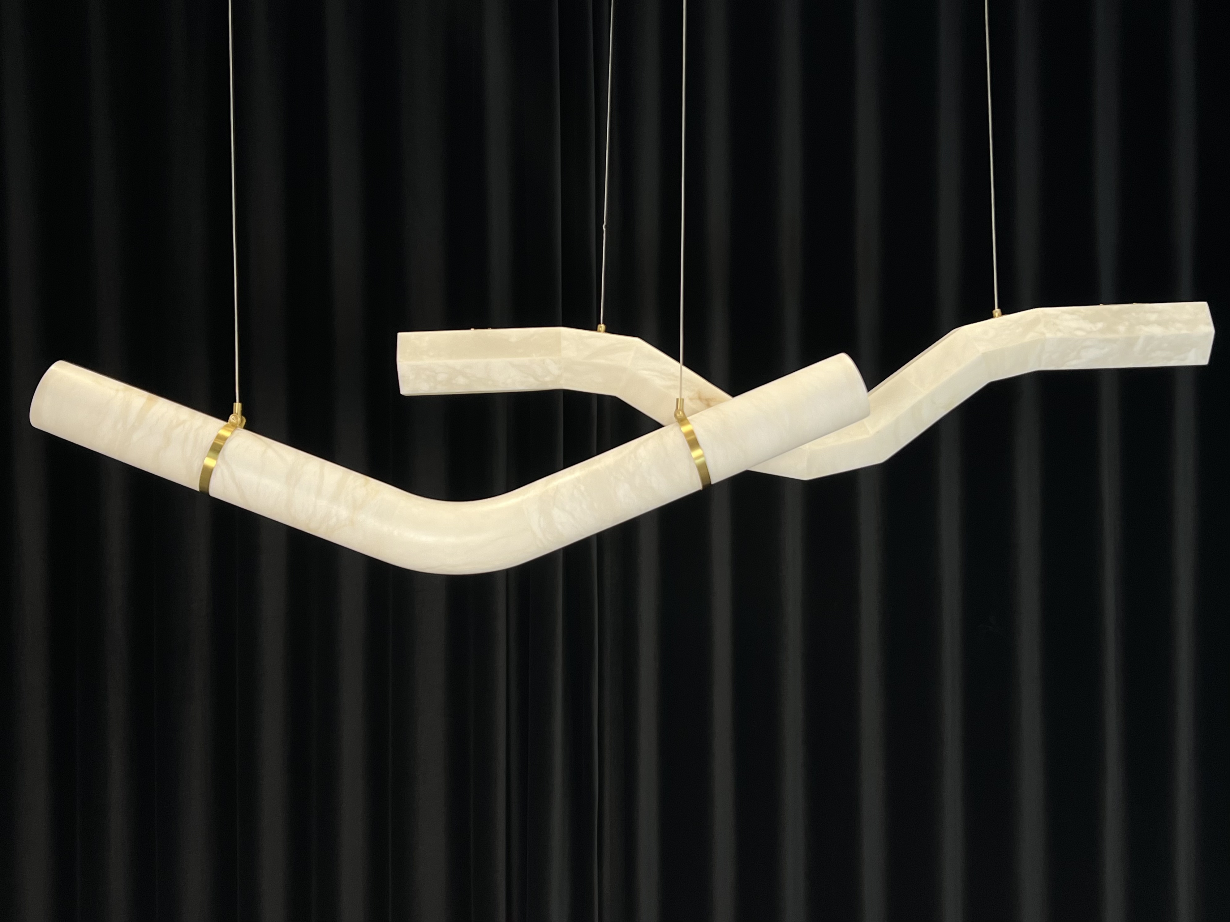 CASA Lighting Alabaster Hanging Light