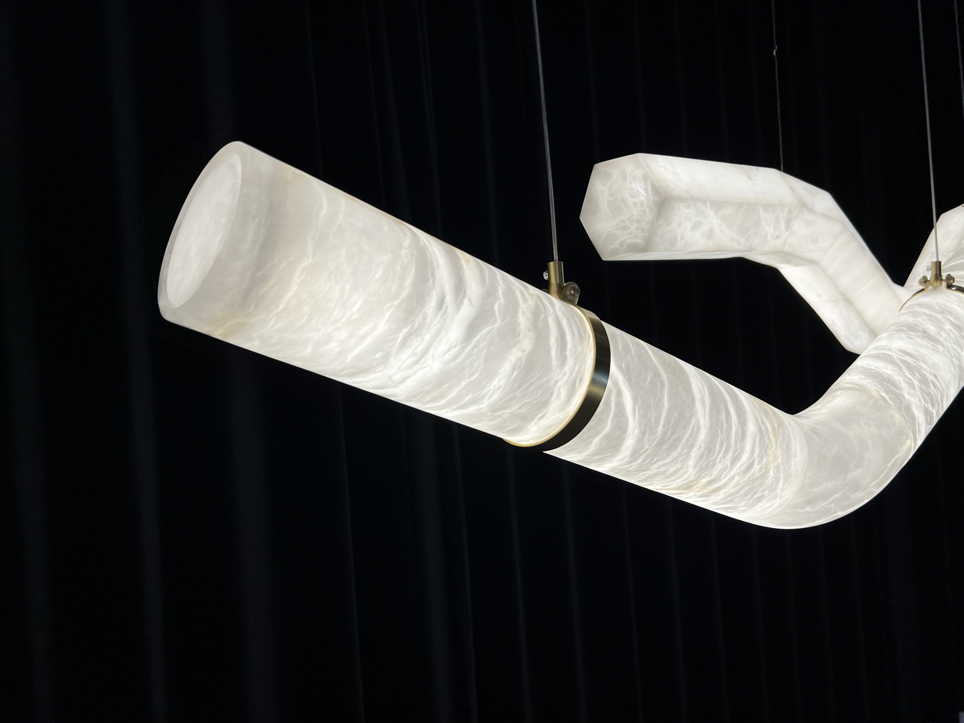 CASA Lighting Alabaster Hanging Light