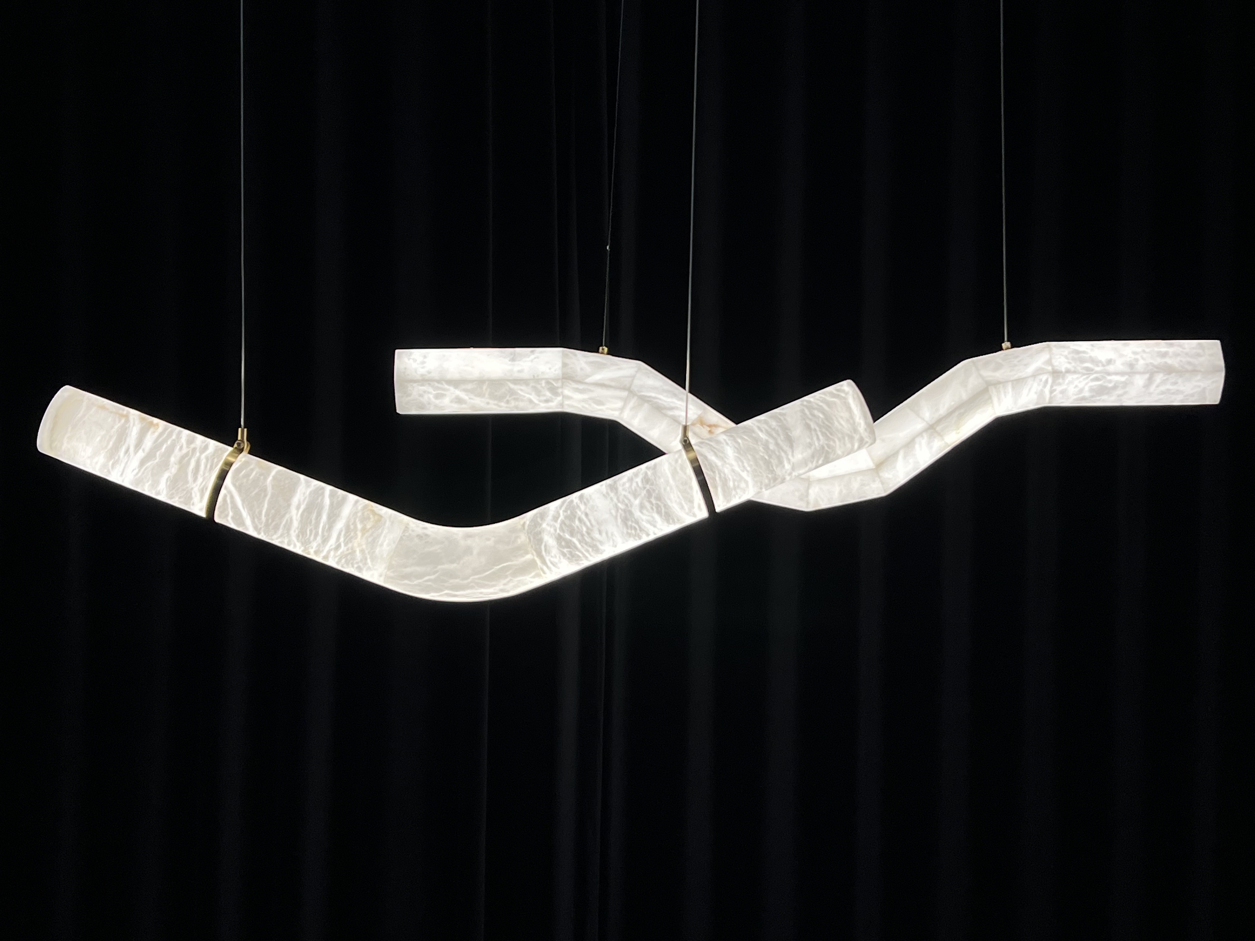 CASA Lighting Alabaster Hanging Light