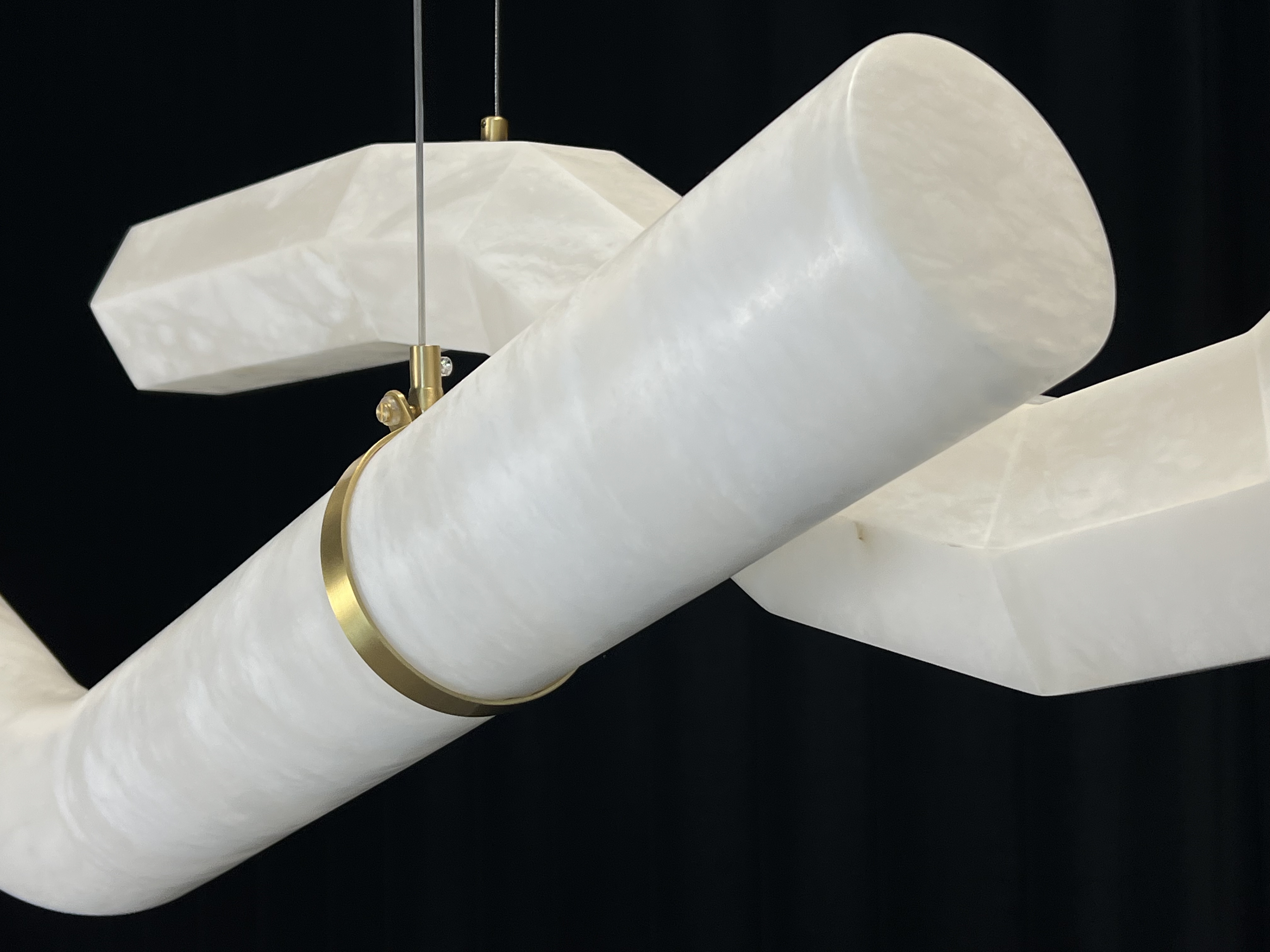 CASA Lighting Alabaster Hanging Light