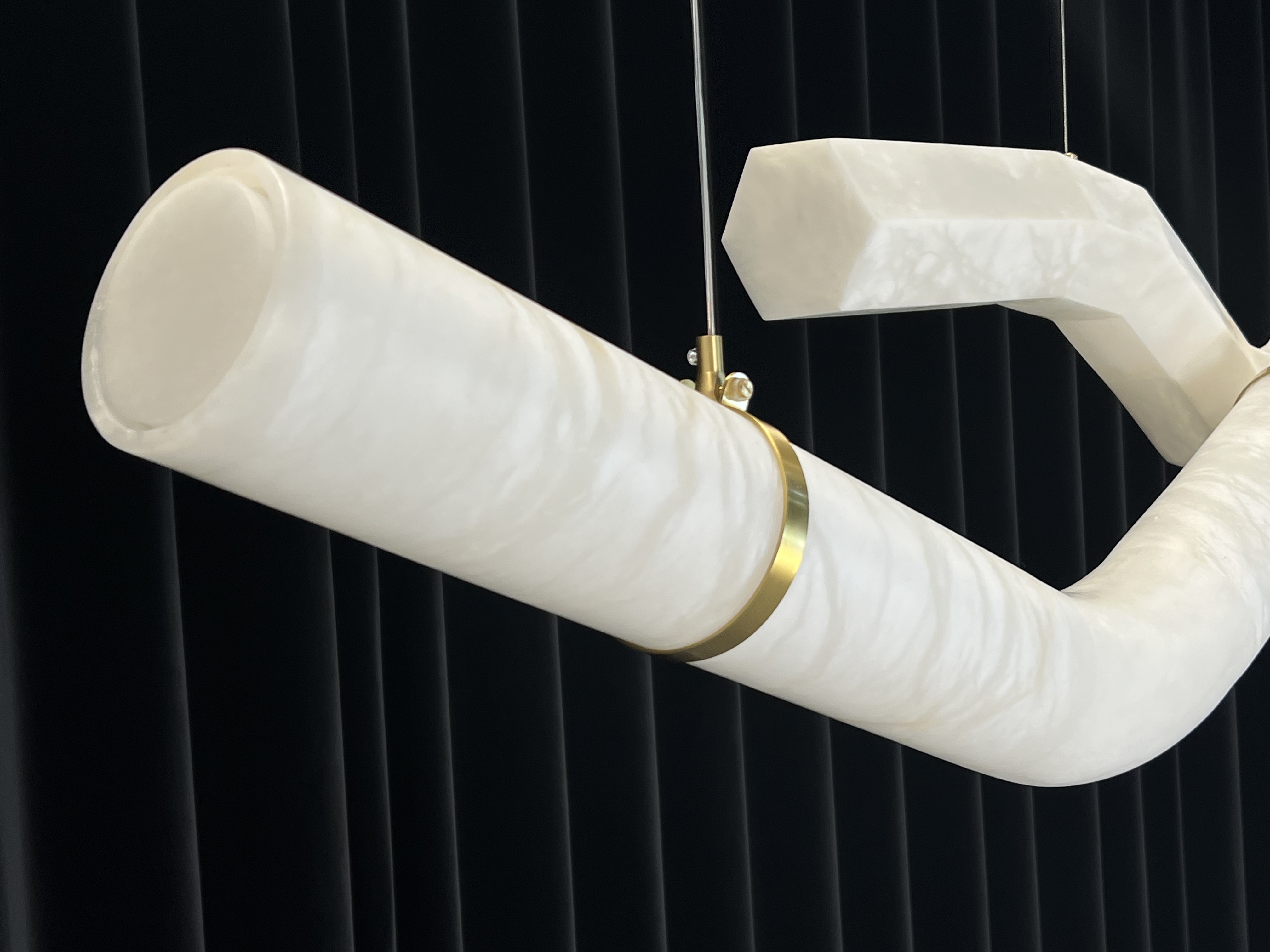 CASA Lighting Alabaster Hanging Light