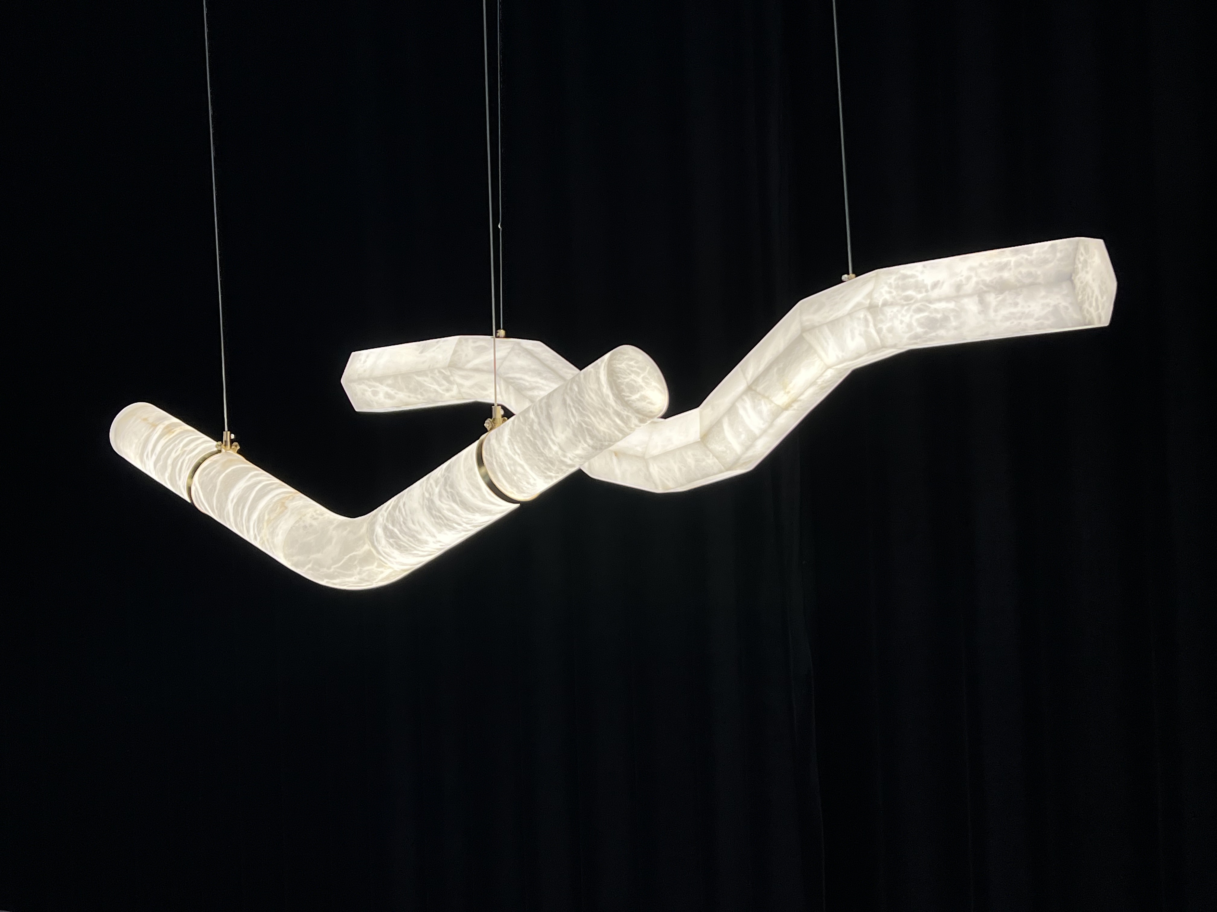 CASA Lighting Alabaster Hanging Light