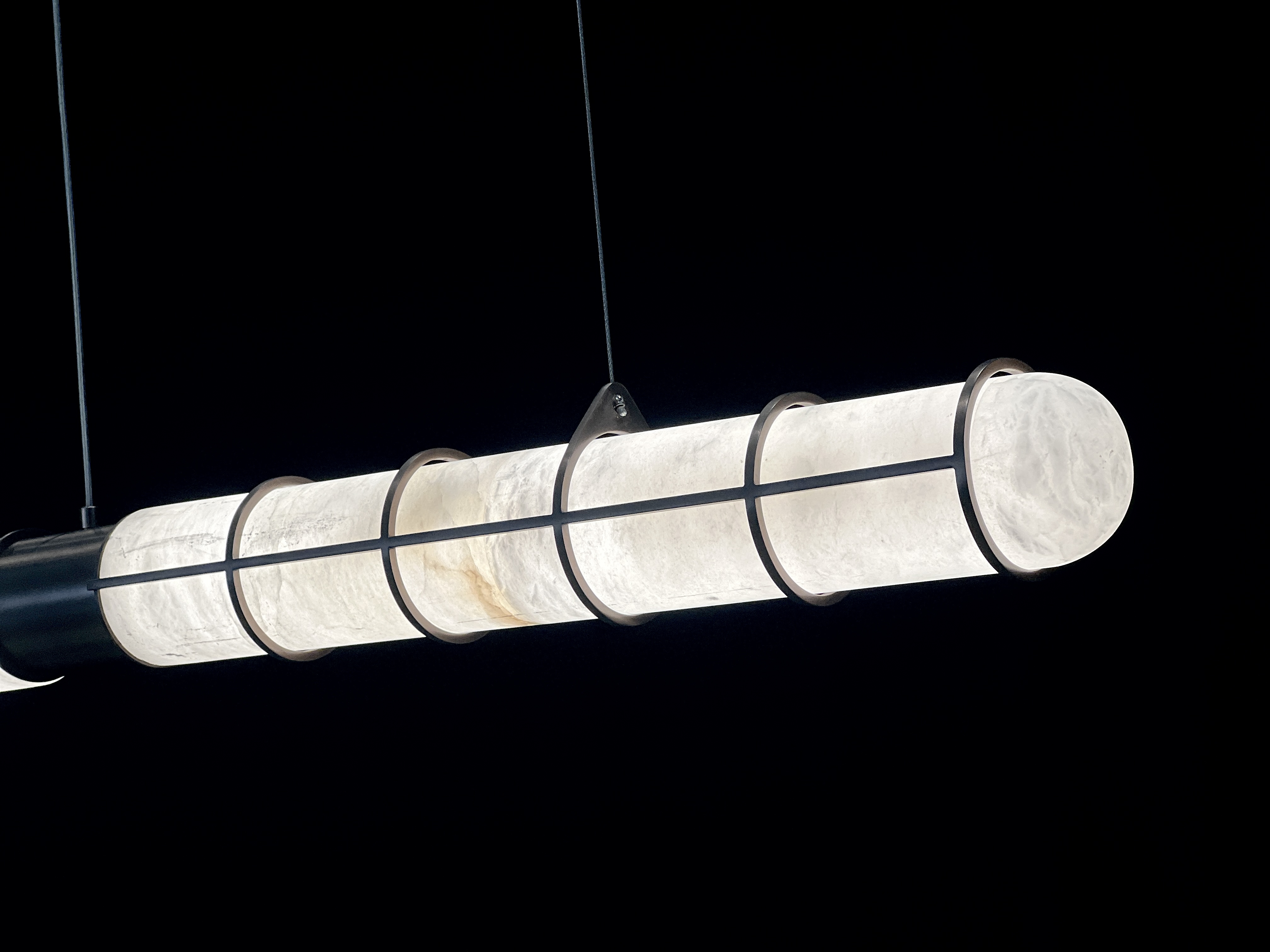 Casailighting Infinity Series: Bespoke Spanish Alabaster LED Pendant Light