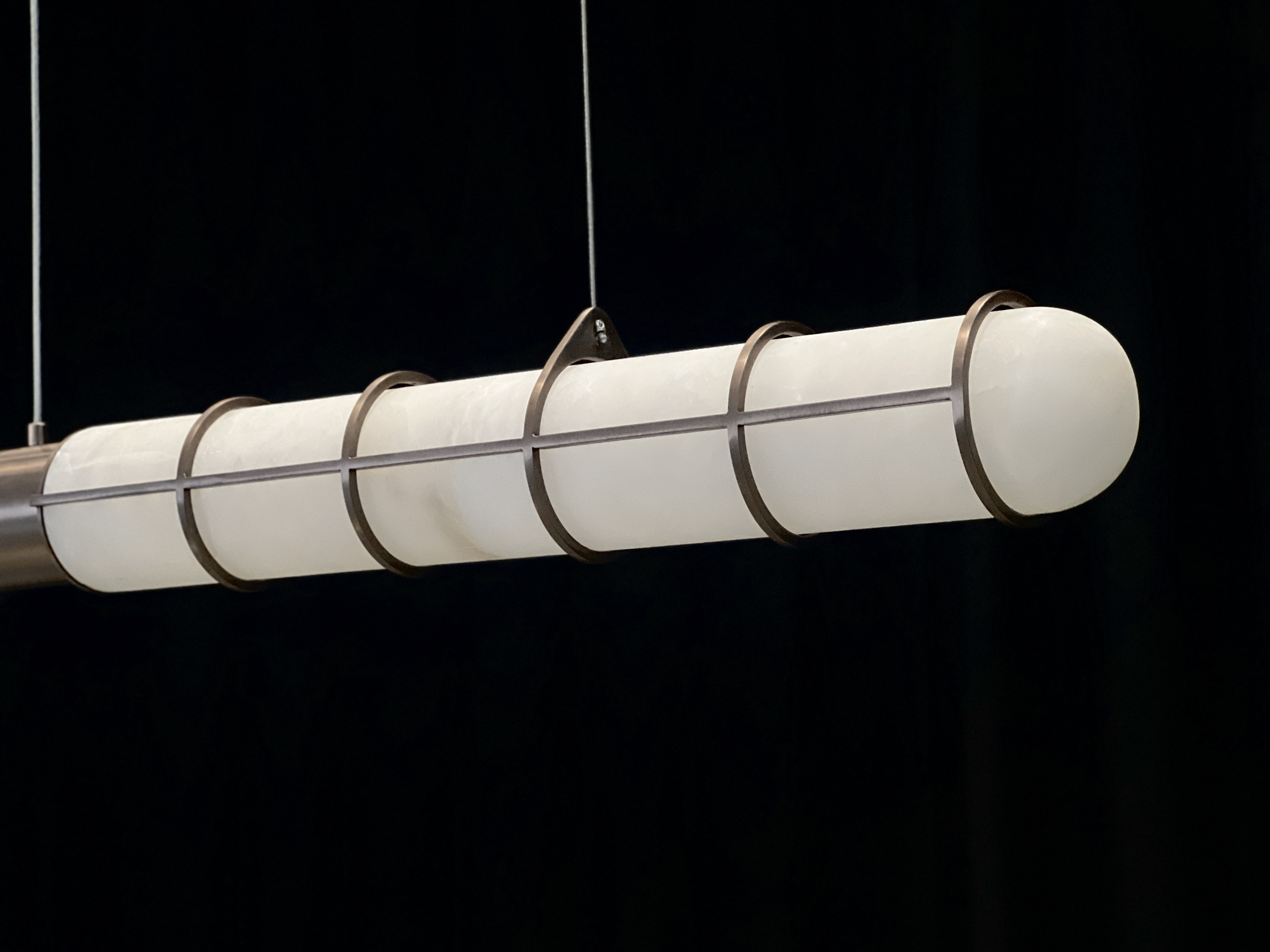 Casailighting Infinity Series: Bespoke Spanish Alabaster LED Pendant Light