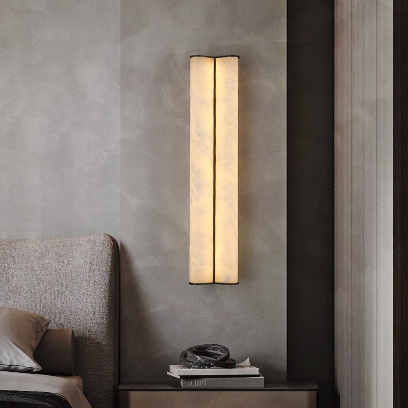 Elion Twin Alabaster Wall Light