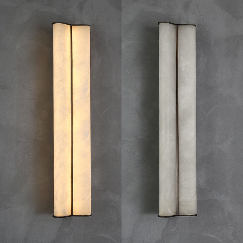 Elion Twin Alabaster Wall Light