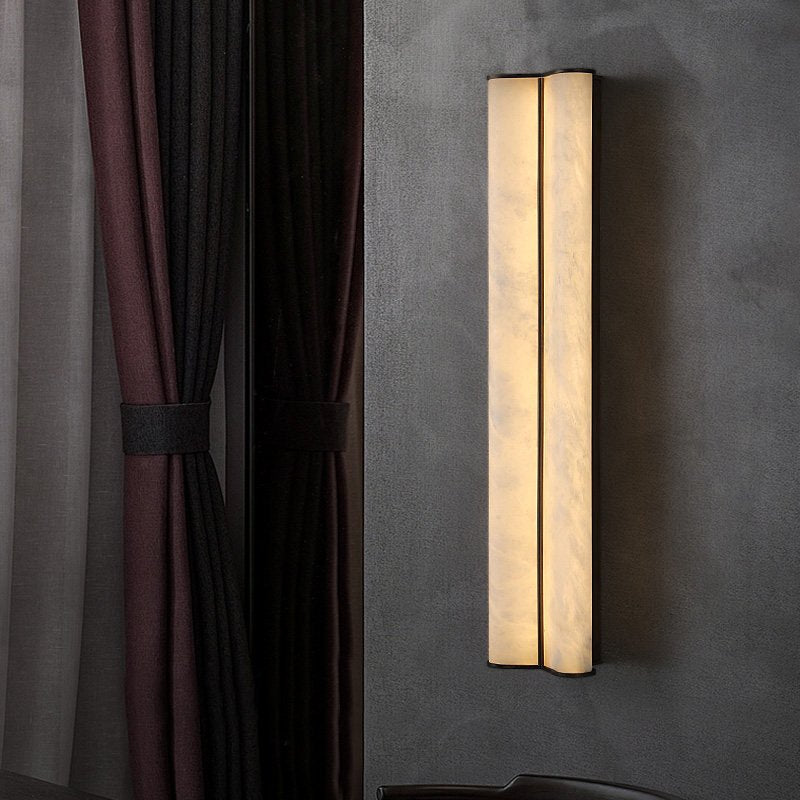 Elion Twin Alabaster Wall Light