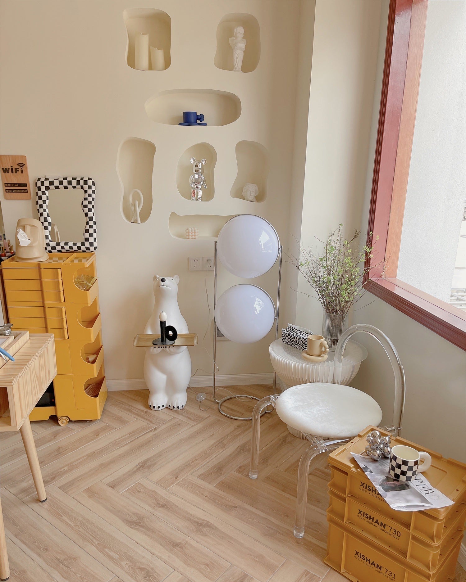 Garrault-Delord Ball Floor Lamp