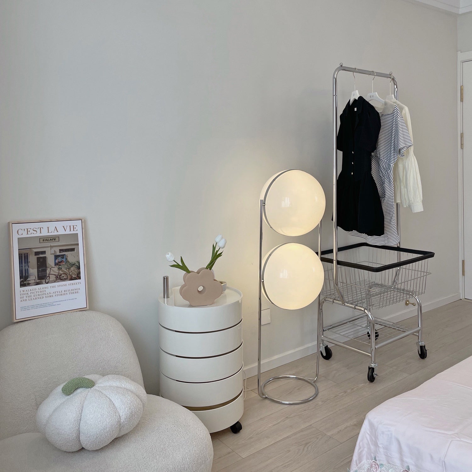 Garrault-Delord Ball Floor Lamp