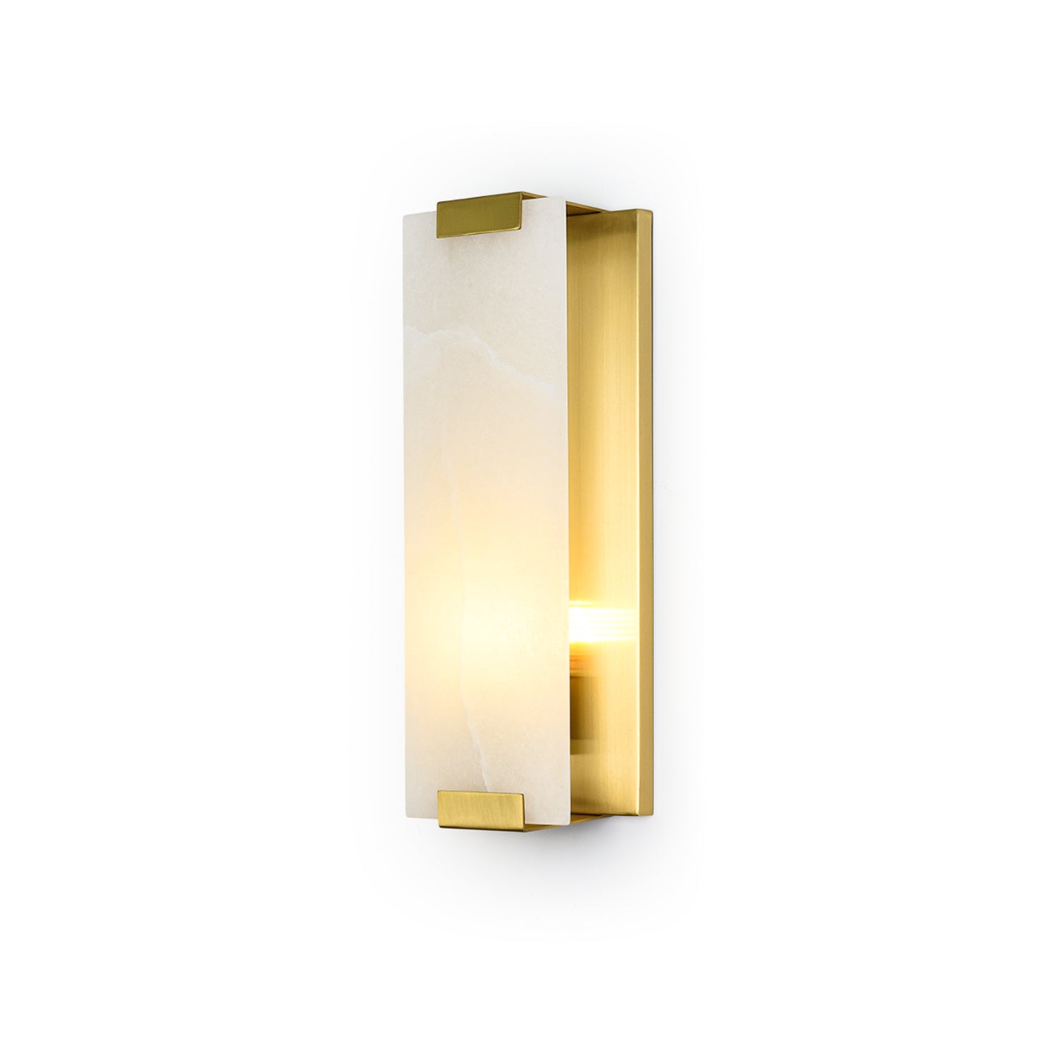 Glacier Aura Alabaster Wall Lamp