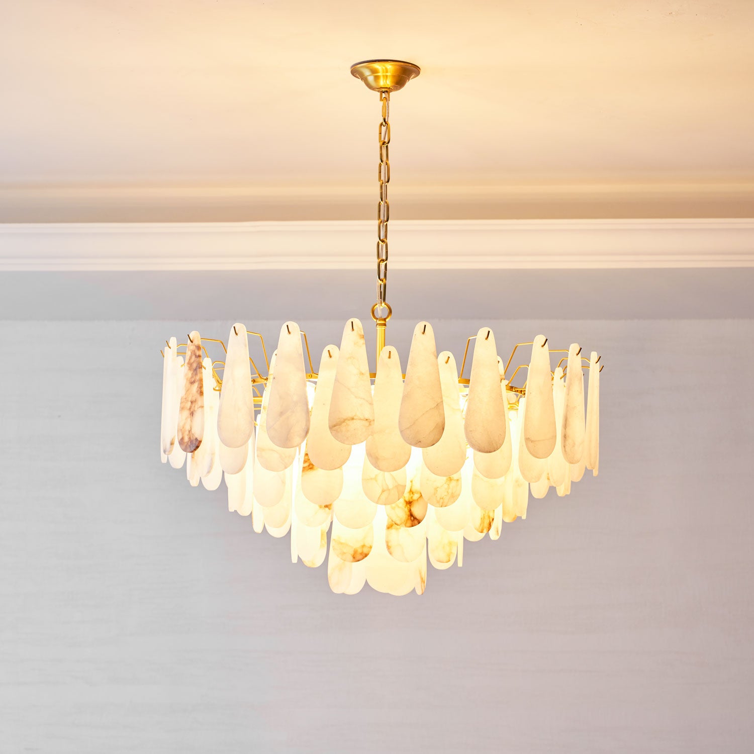 Leon Alabaster Chandelier