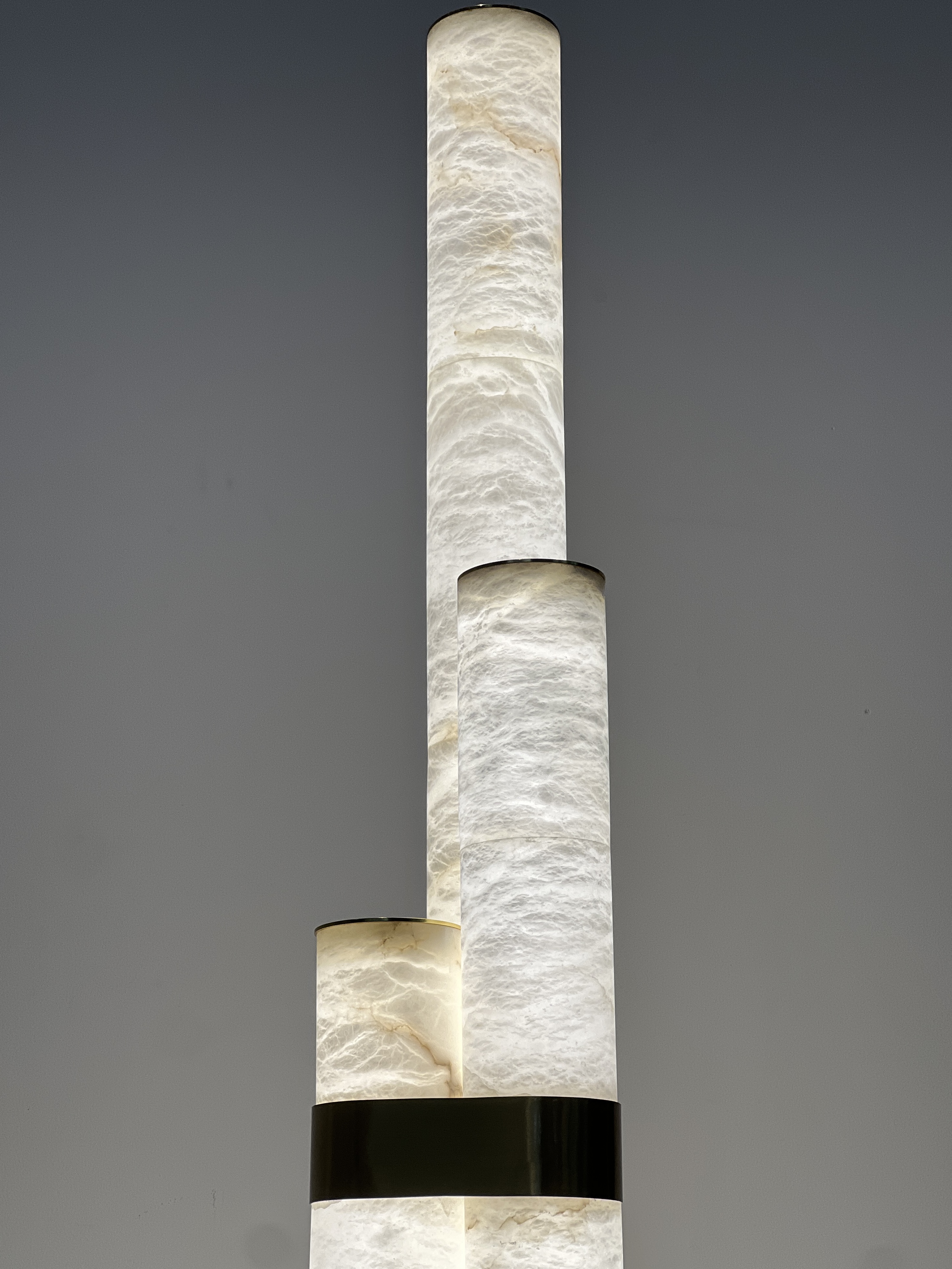 CASA Lighting Framed Alabaster Floor Lamp