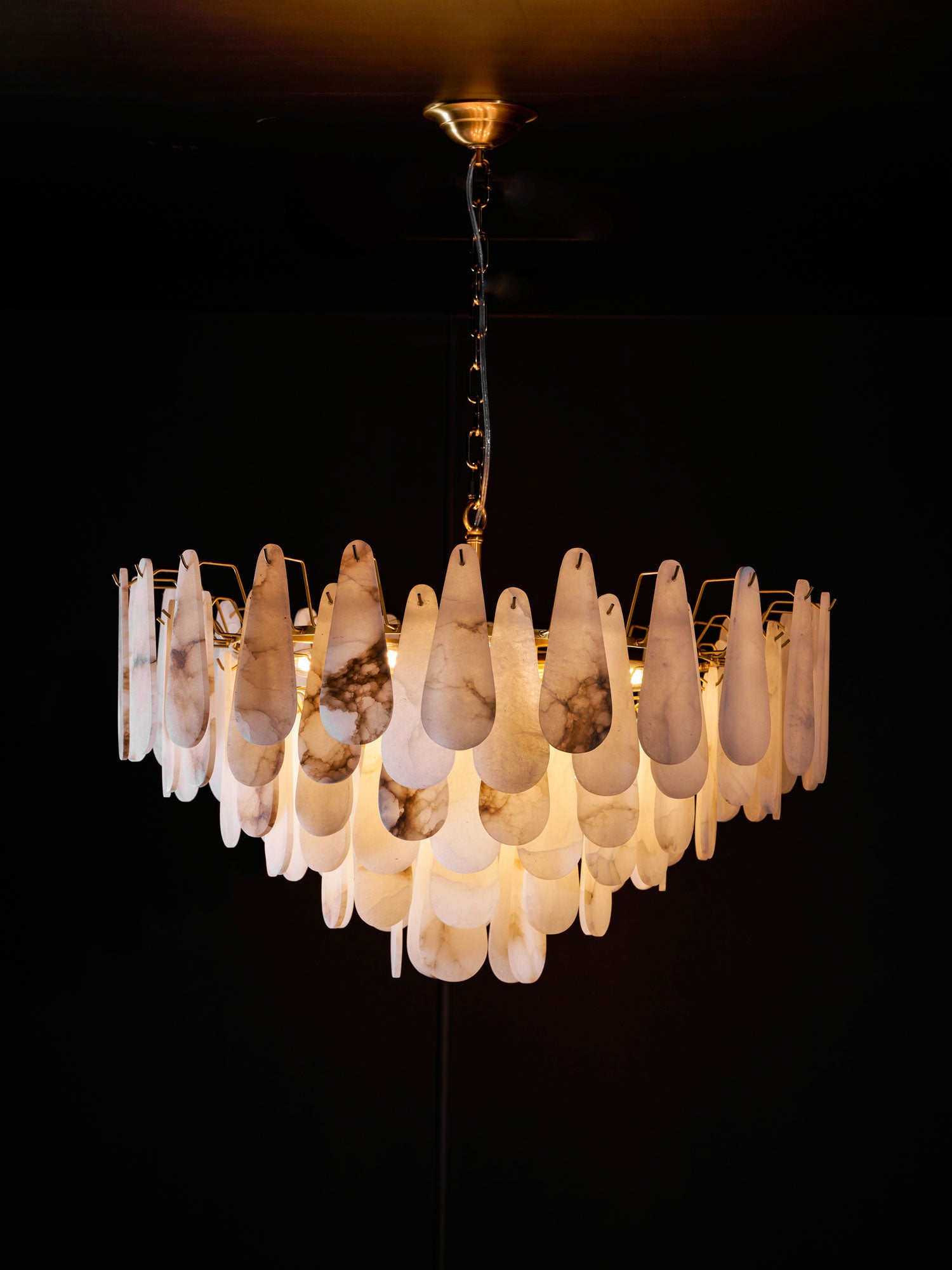 Leon Alabaster Chandelier