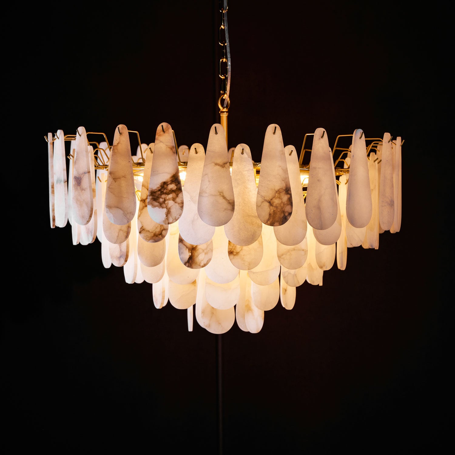 Leon Alabaster Chandelier