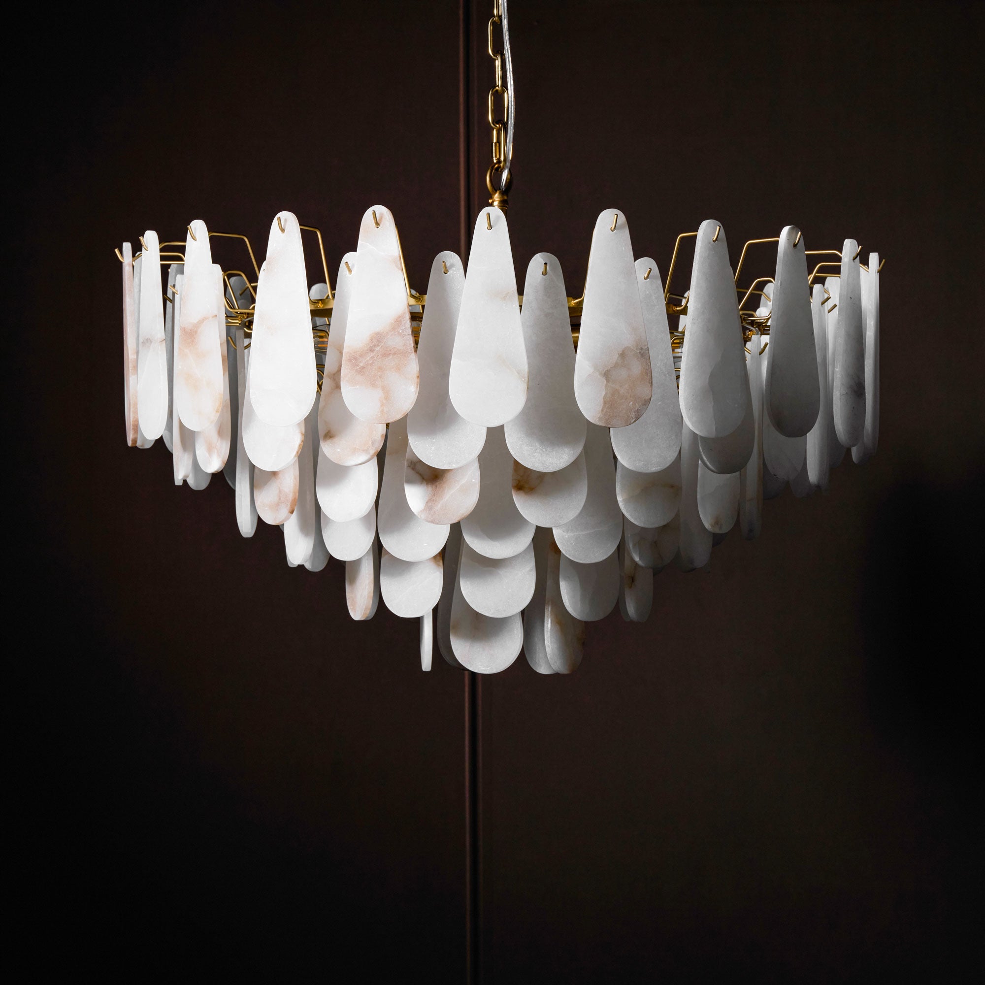 Leon Alabaster Chandelier