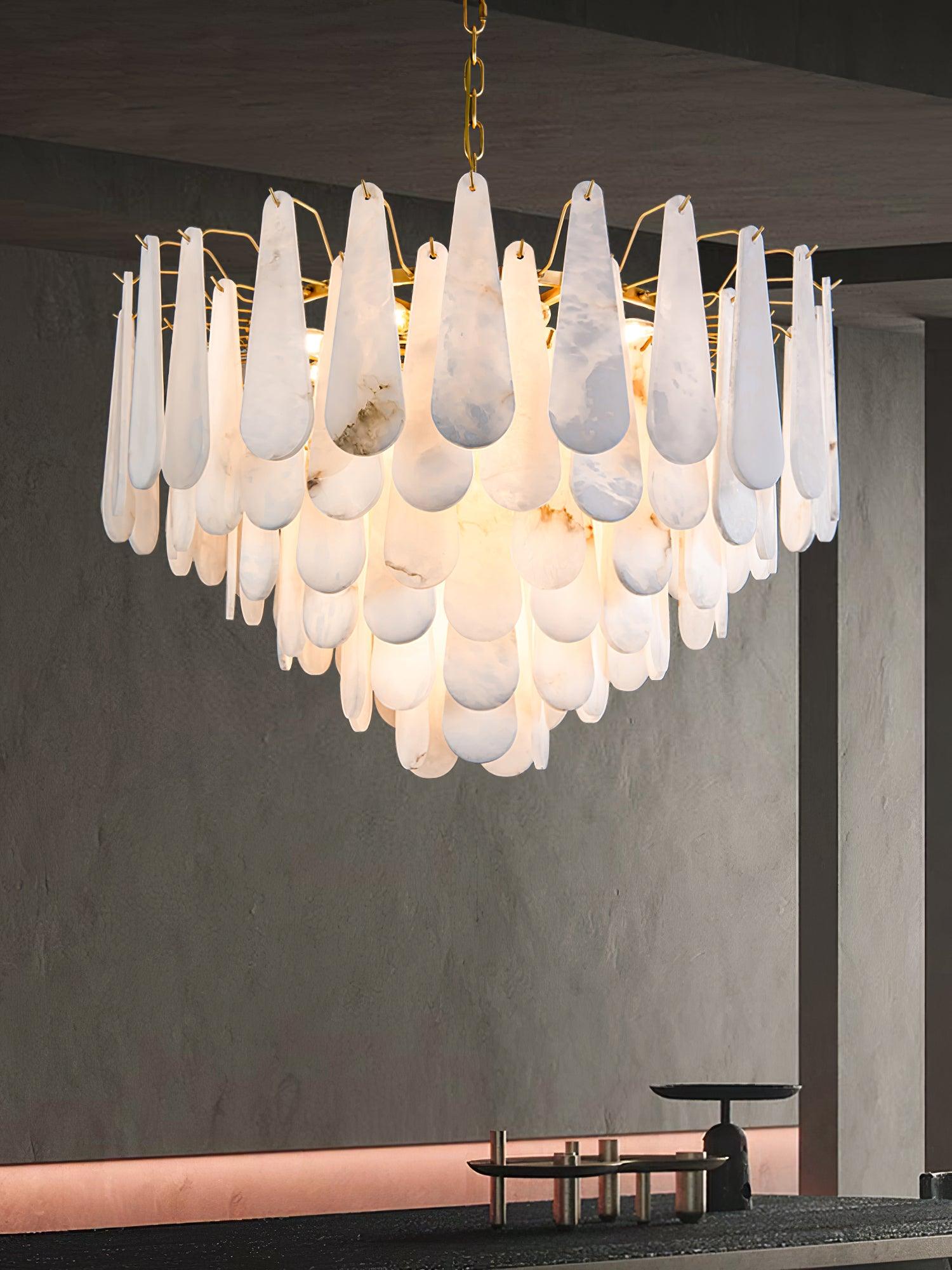 Leon Alabaster Chandelier