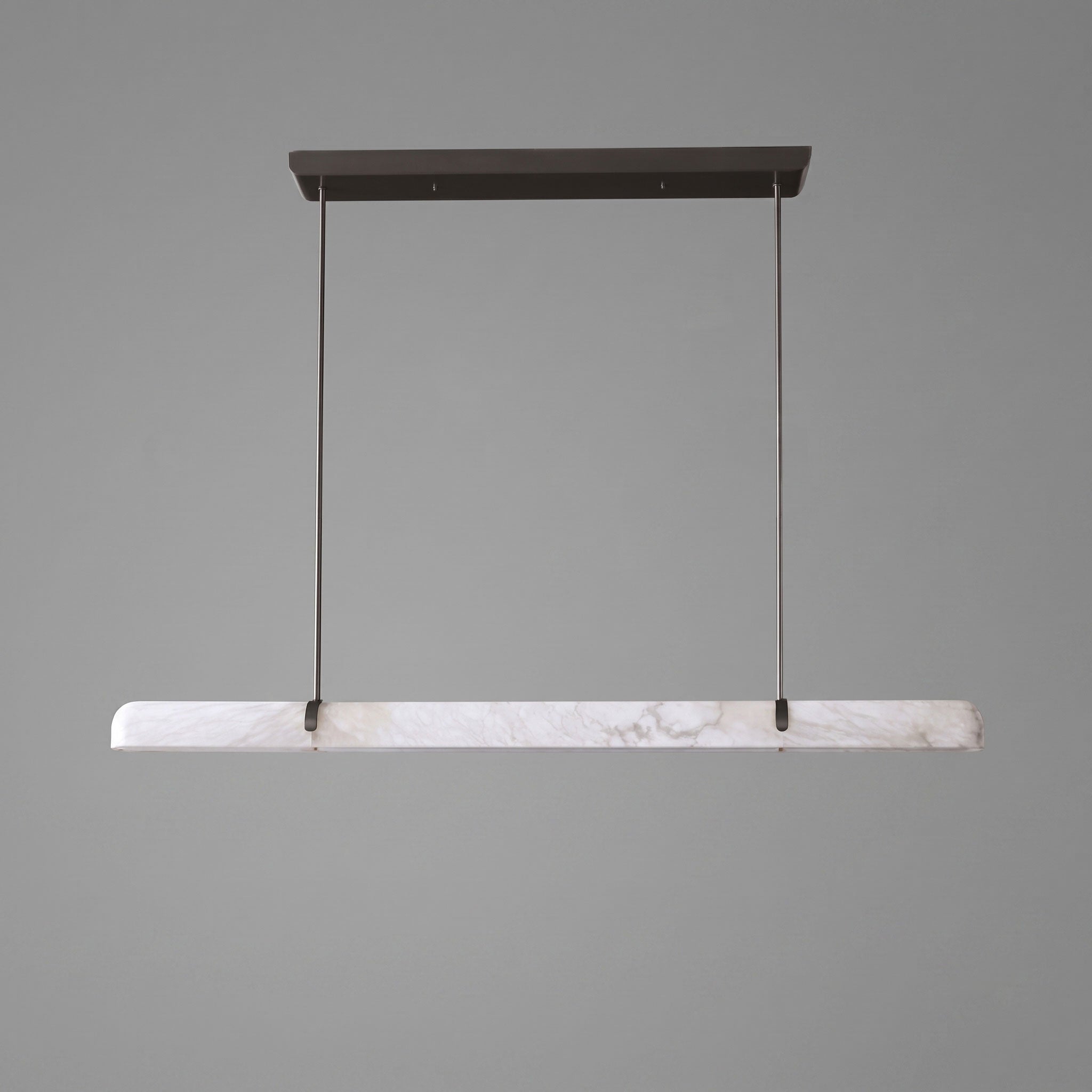 Linear Alabaster Chandelier